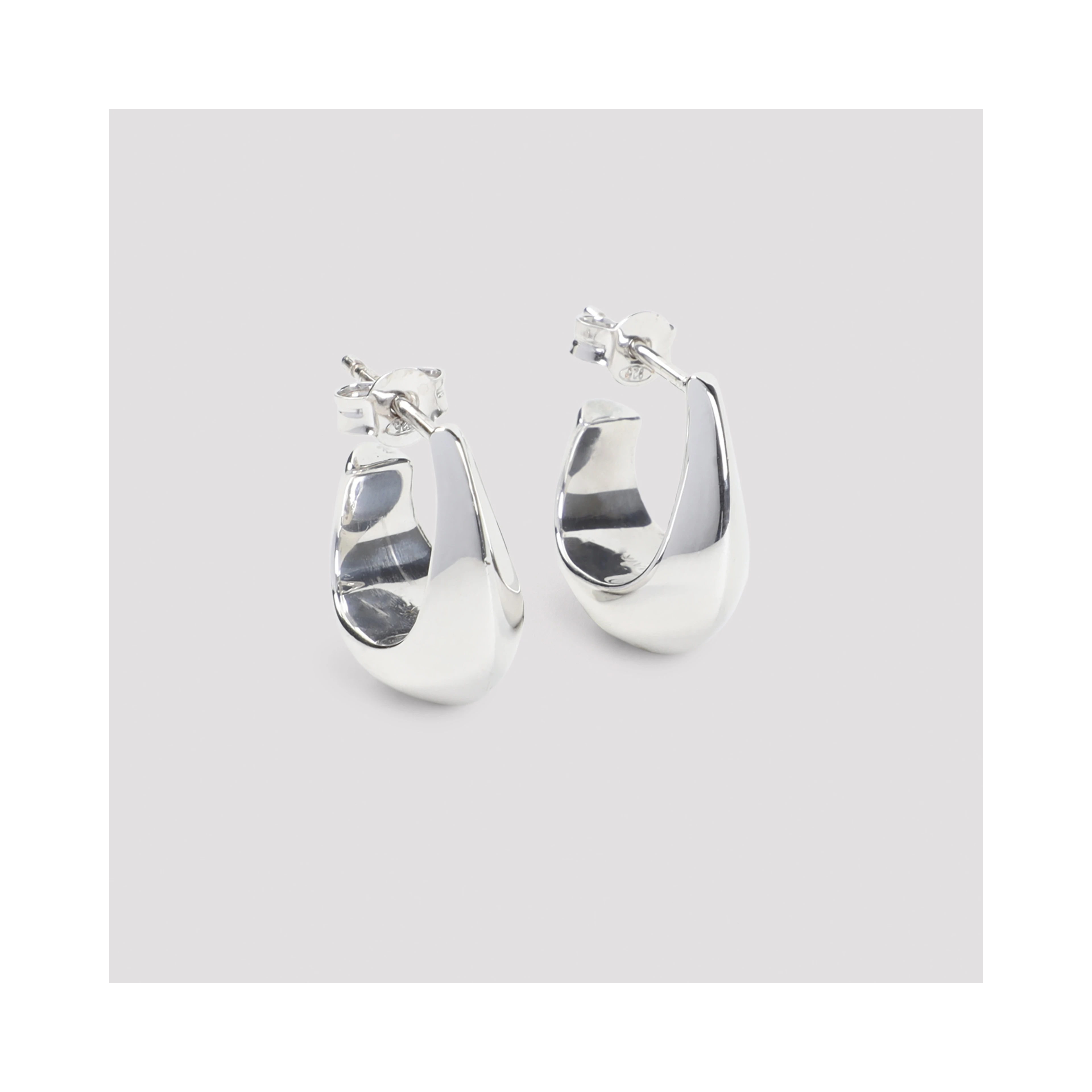 Lemaire Curved Mini Drop Earrings