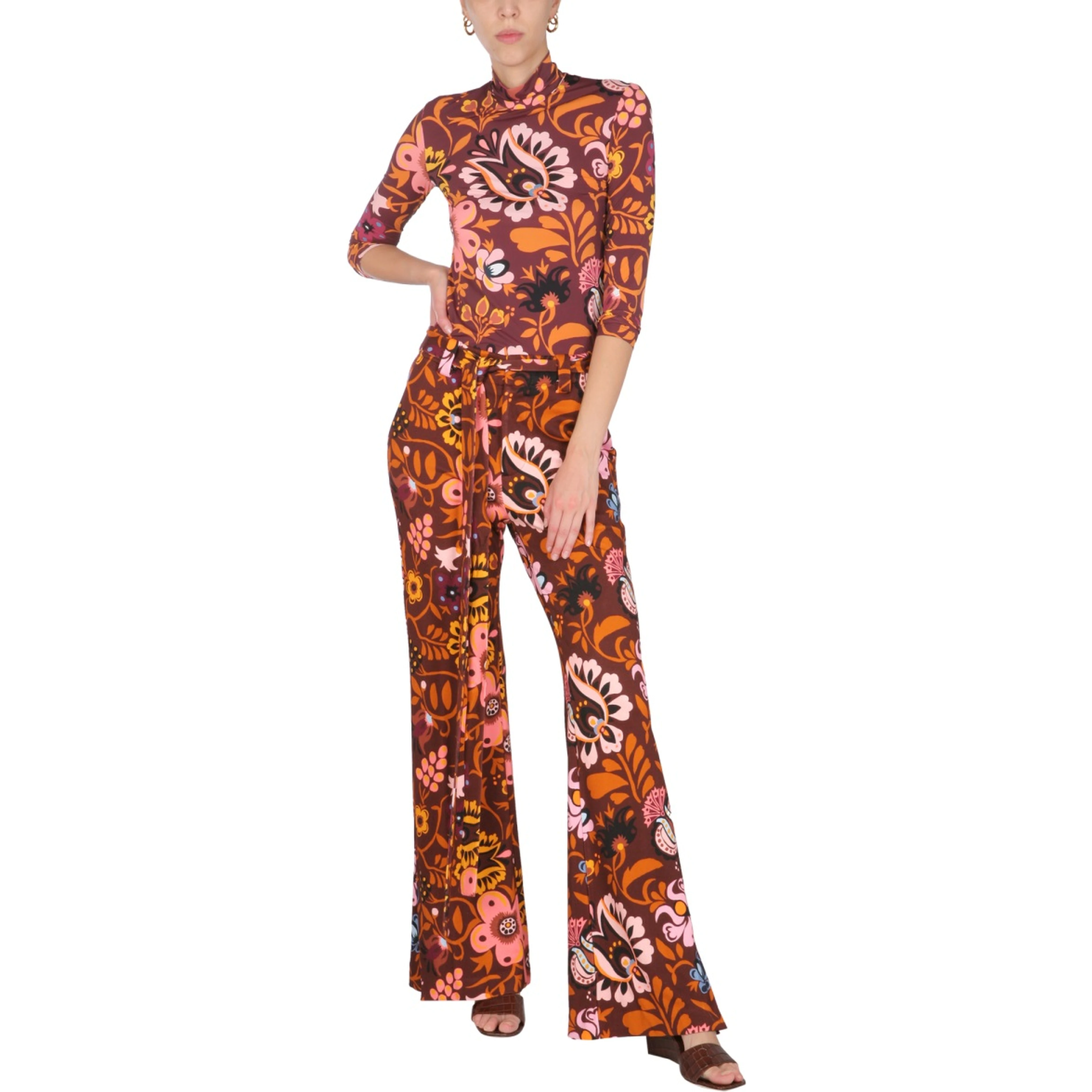 PANTALONE CON STAMPA SELVA