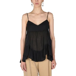 SEMI-TRANSPARENT TOP