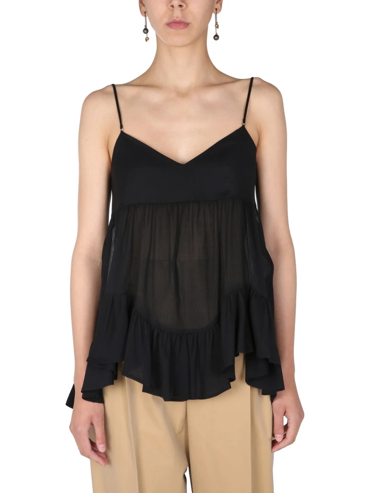 SEMI-TRANSPARENT TOP