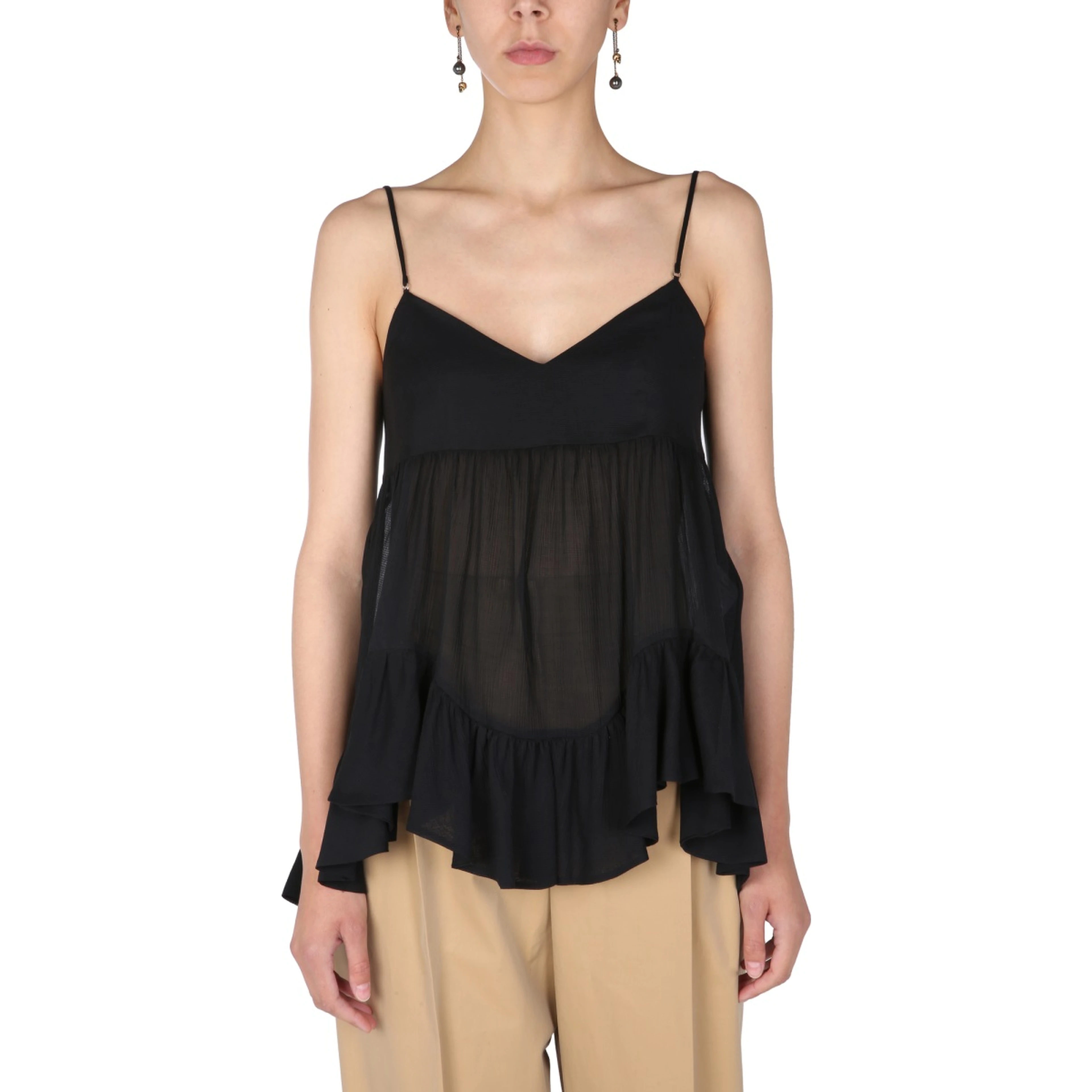 SEMI-TRANSPARENT TOP