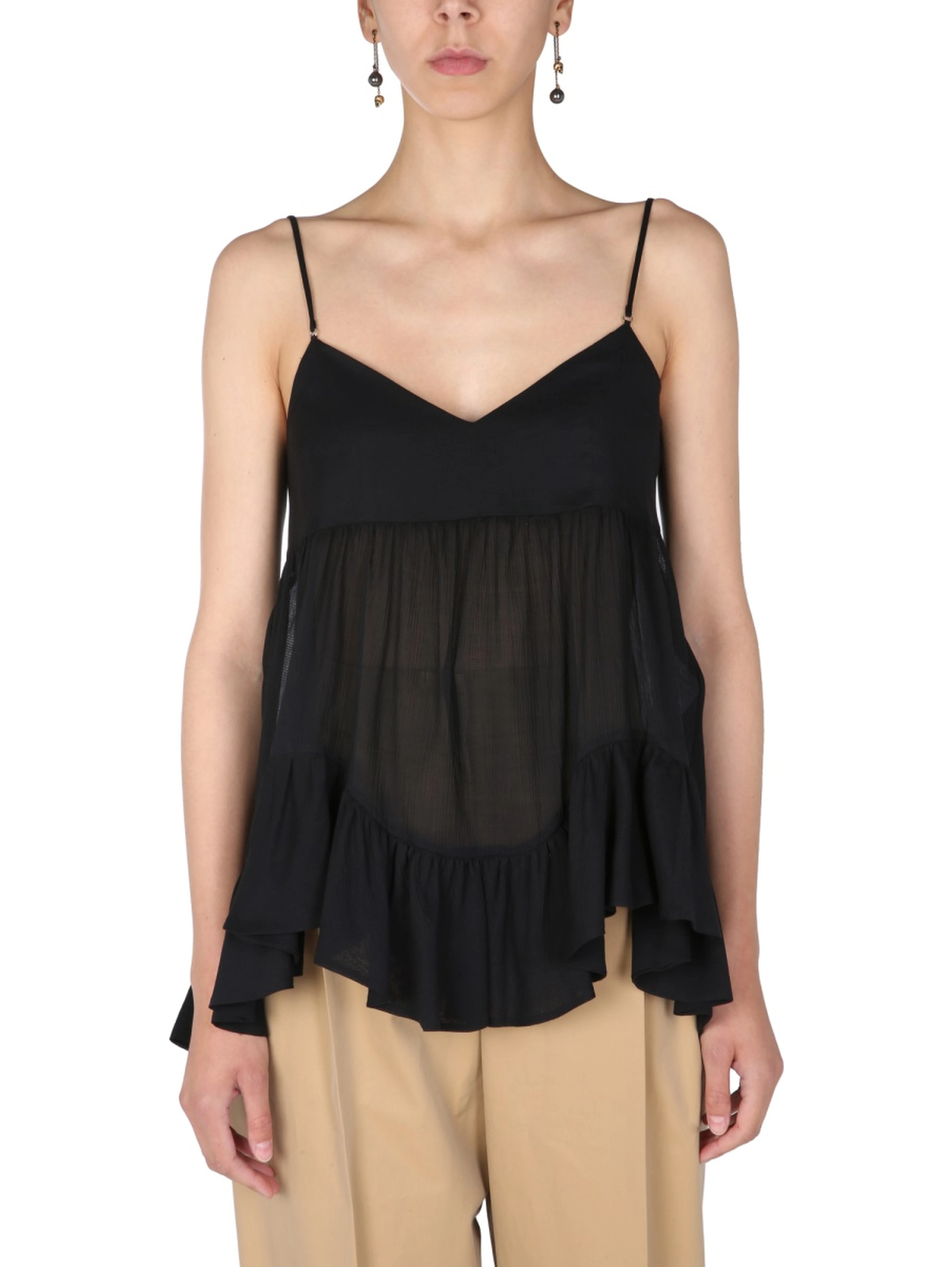 SEMI-TRANSPARENT TOP