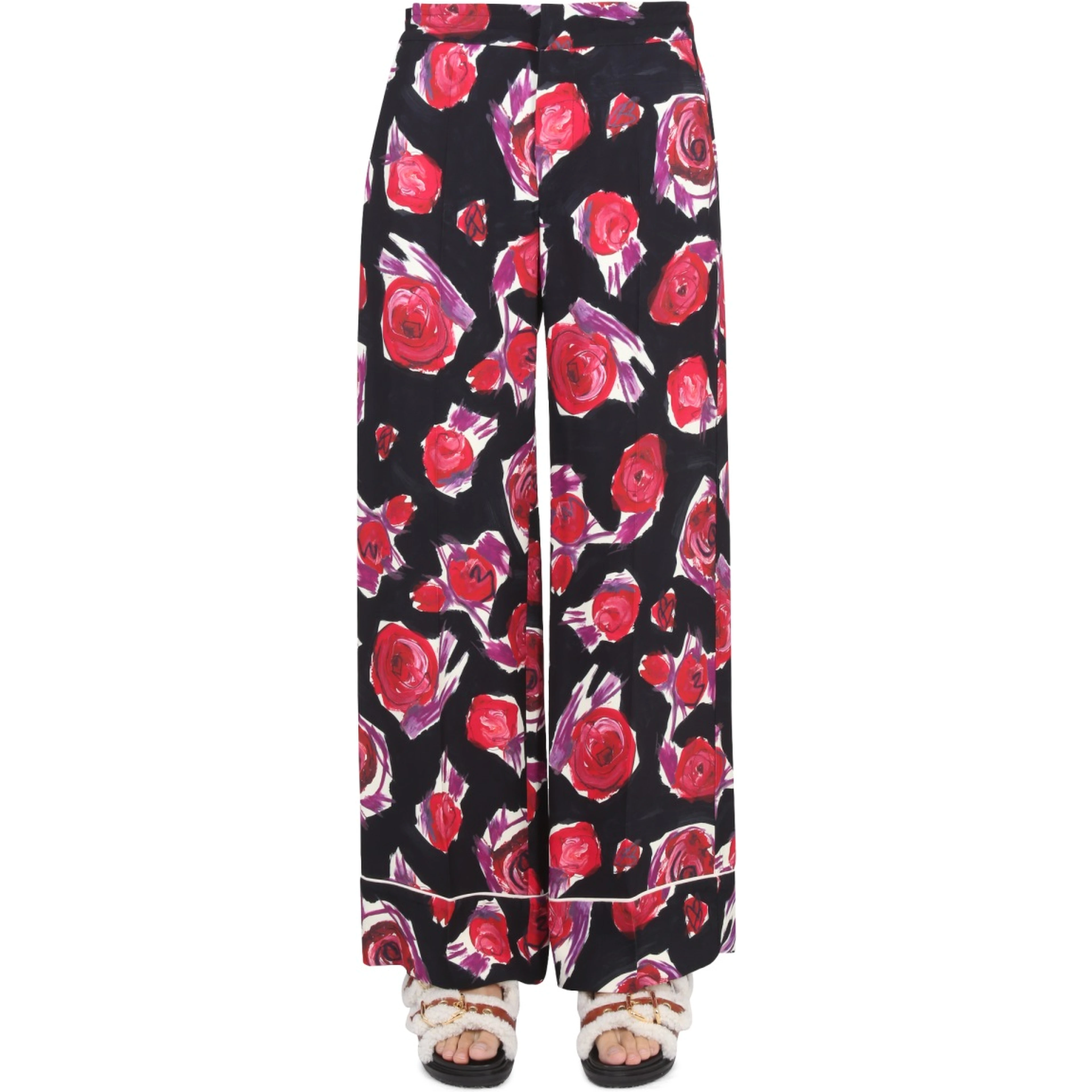 PANTALONE PIJIAMA CON MOTIVO FLOREALE