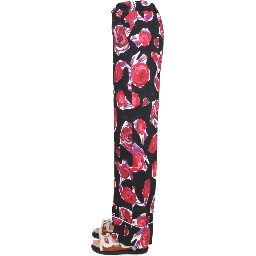 PANTALONE PIJIAMA CON MOTIVO FLOREALE