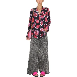 CAMICIA CON STAMPA FLOREALE