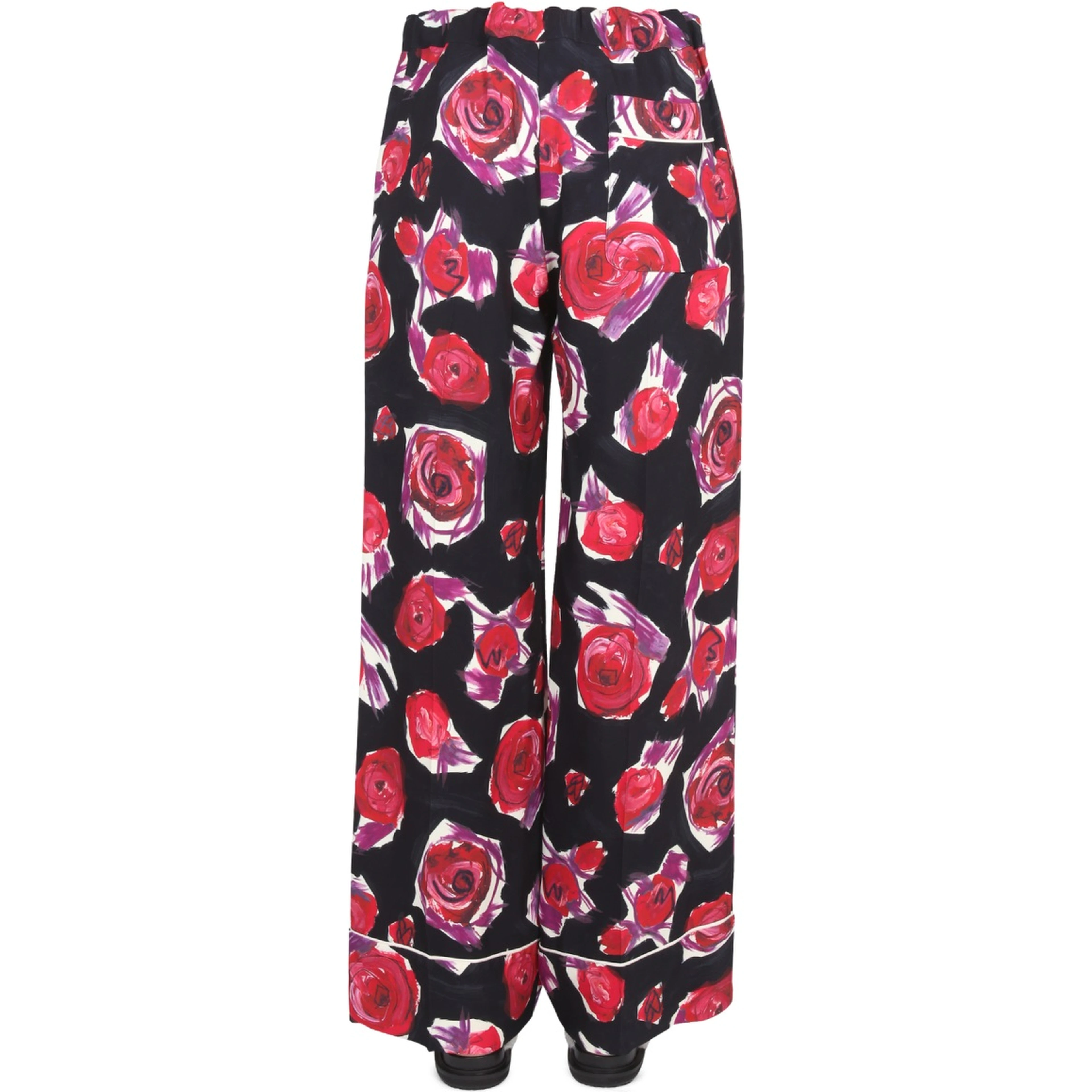 PANTALONE PIJIAMA CON MOTIVO FLOREALE
