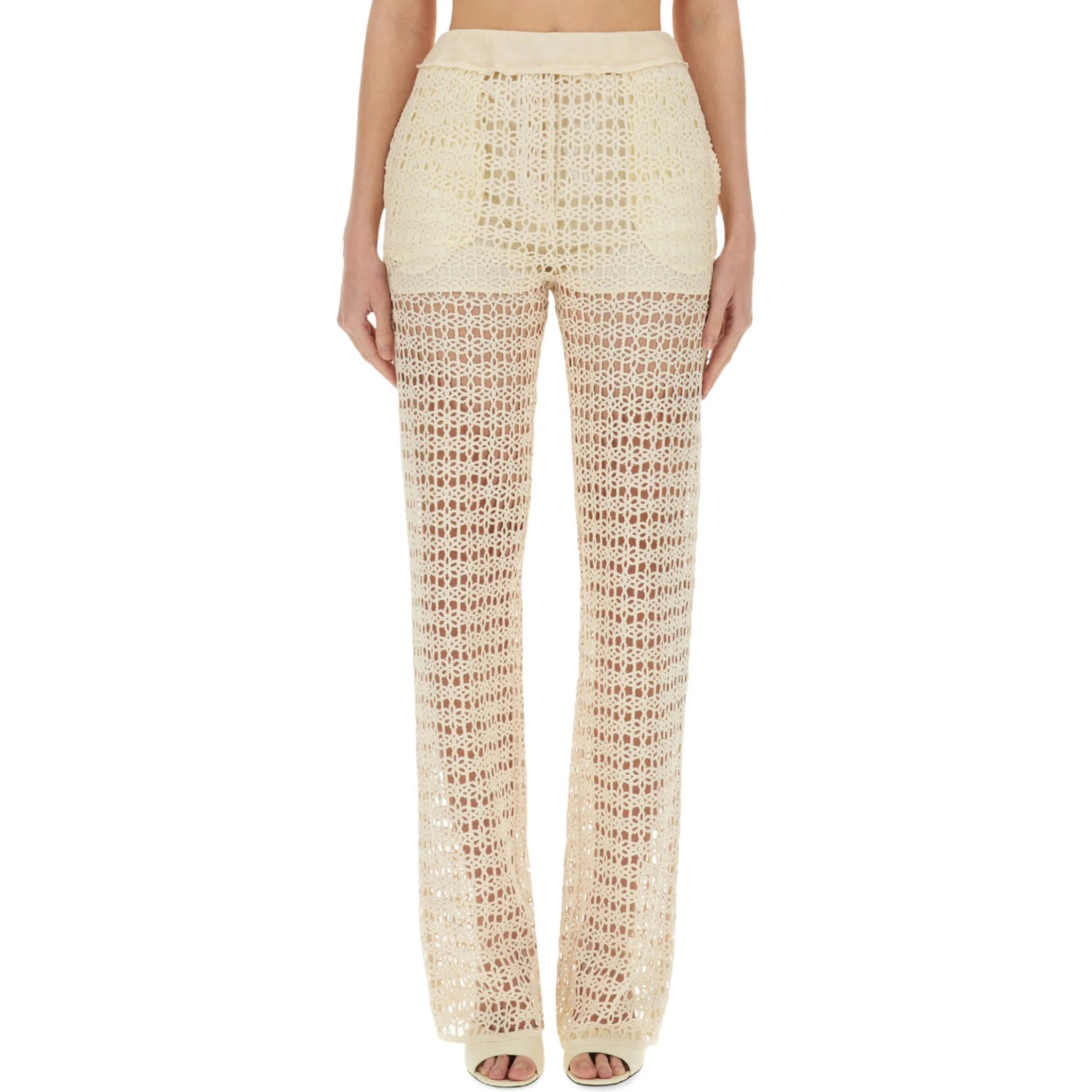 WIDE MACRAMÉ PANTS