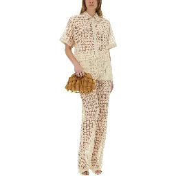 WIDE MACRAMÉ PANTS