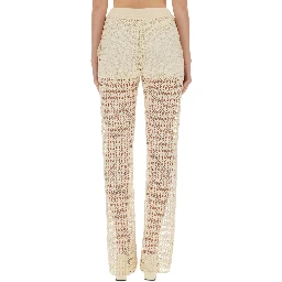 WIDE MACRAMÉ PANTS