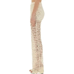 WIDE MACRAMÉ PANTS