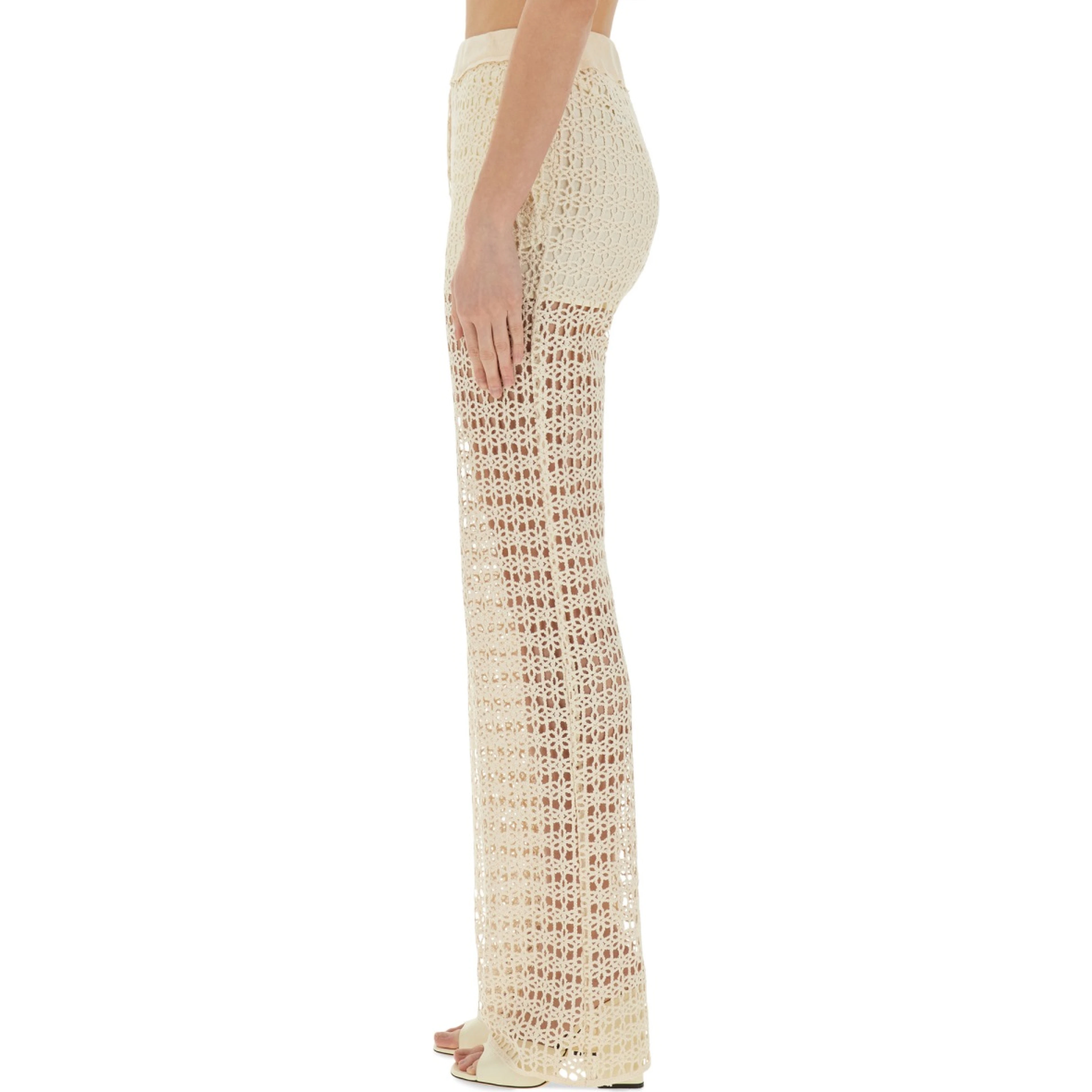WIDE MACRAMÉ PANTS