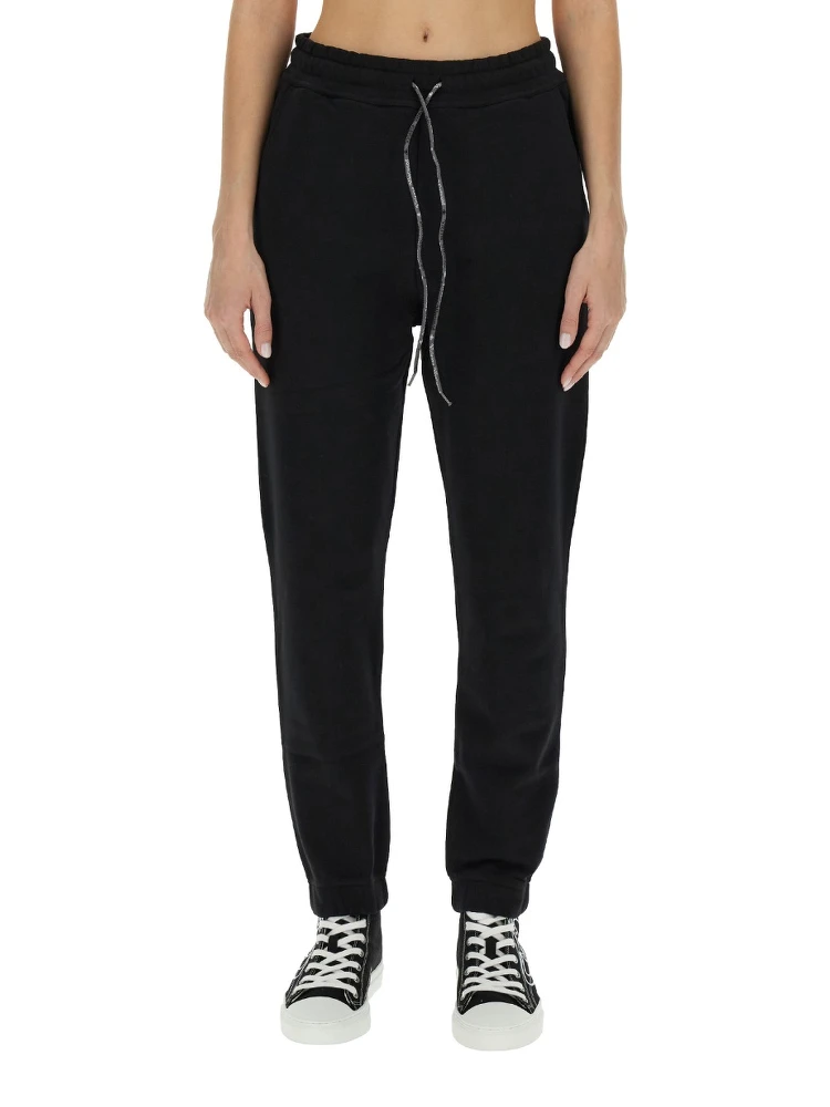 JOGGING PANTS WITH SPRAY PRINT ORB