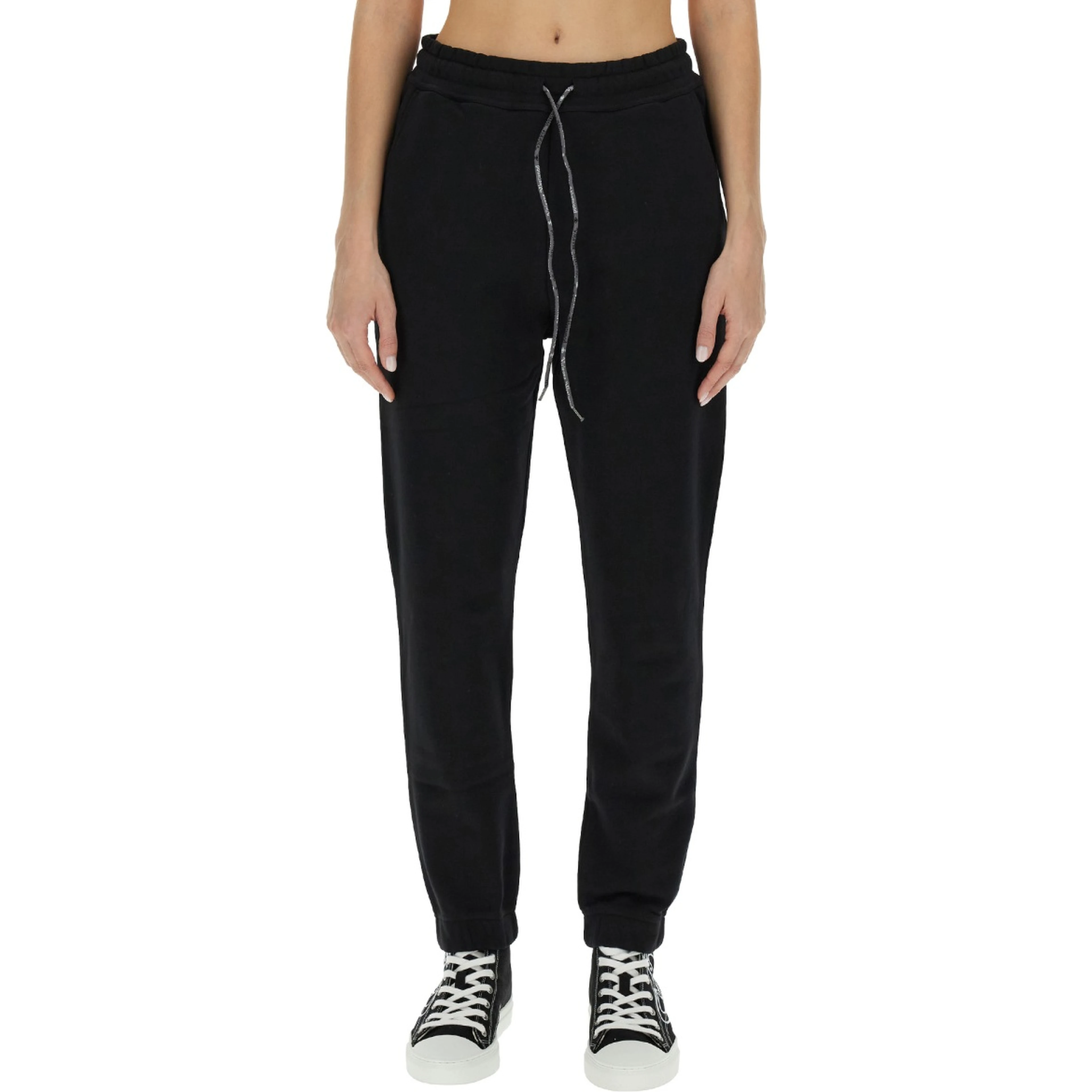 JOGGING PANTS WITH SPRAY PRINT ORB