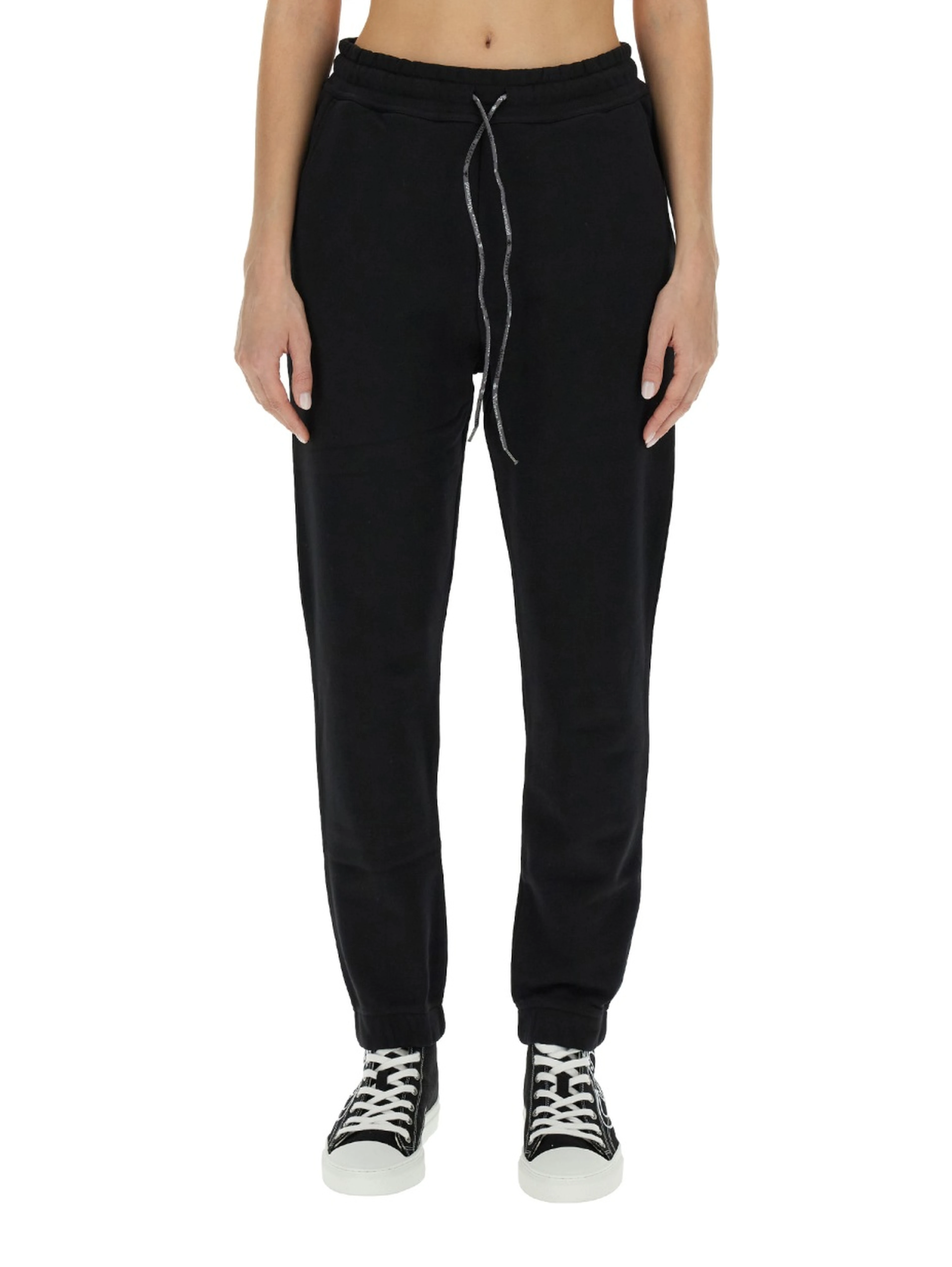 JOGGING PANTS WITH SPRAY PRINT ORB