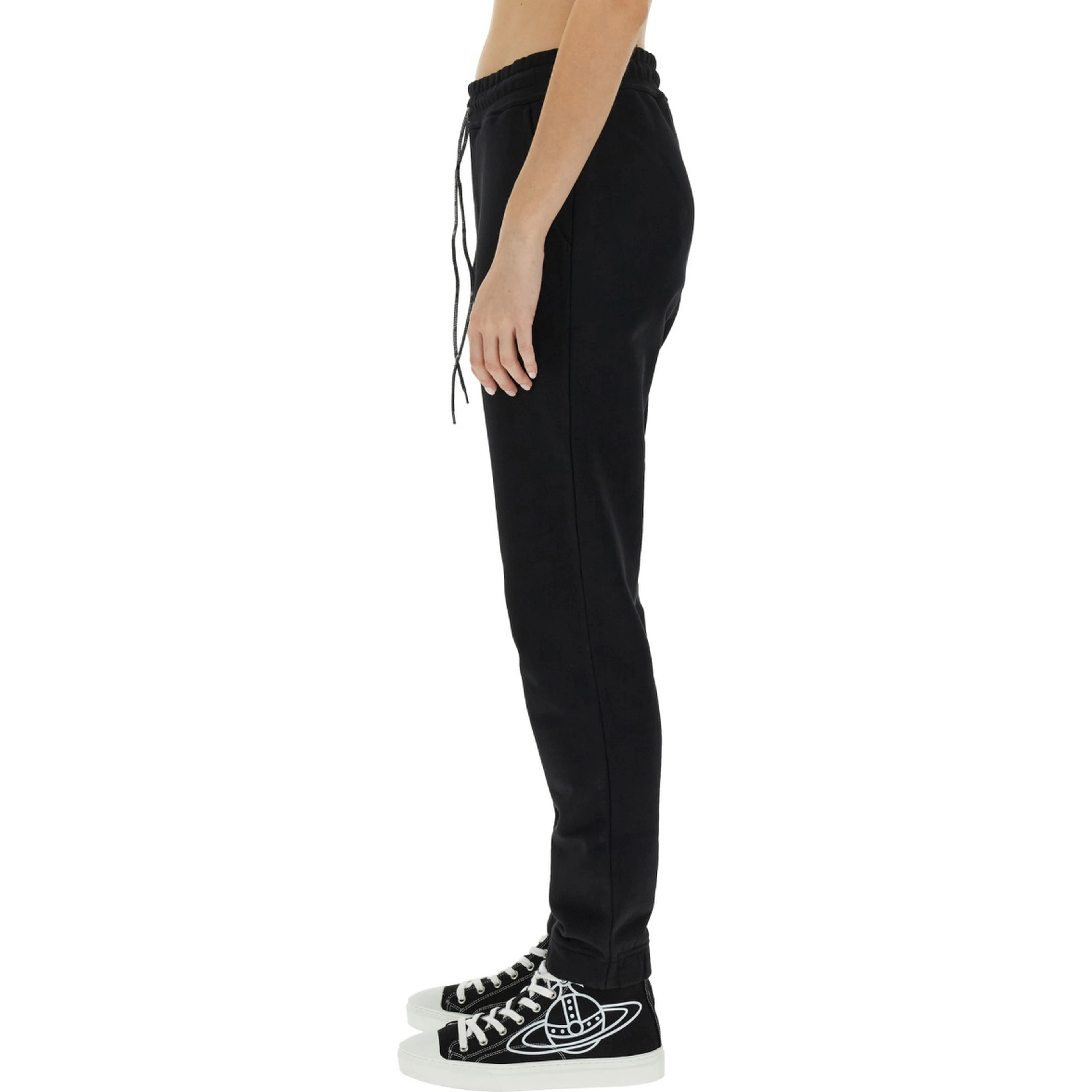 JOGGING PANTS WITH SPRAY PRINT ORB