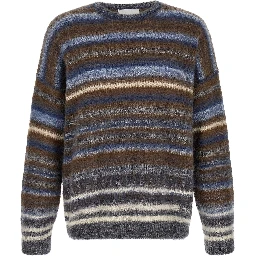 Blue Virgin Wool Cardigan