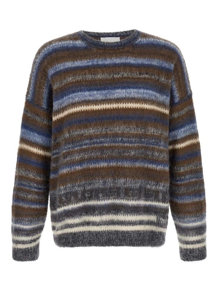 Blue Virgin Wool Cardigan