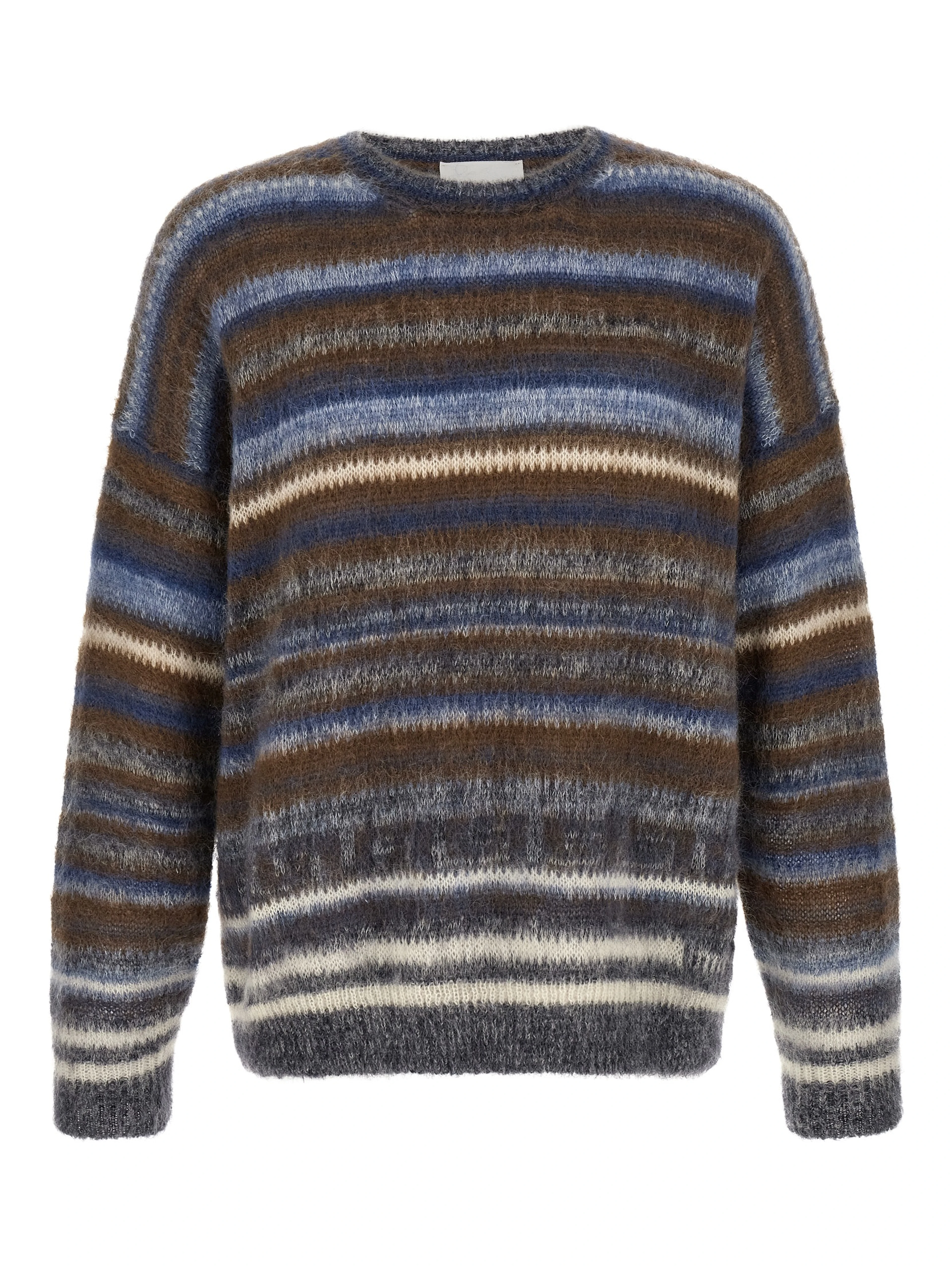 Blue Virgin Wool Cardigan