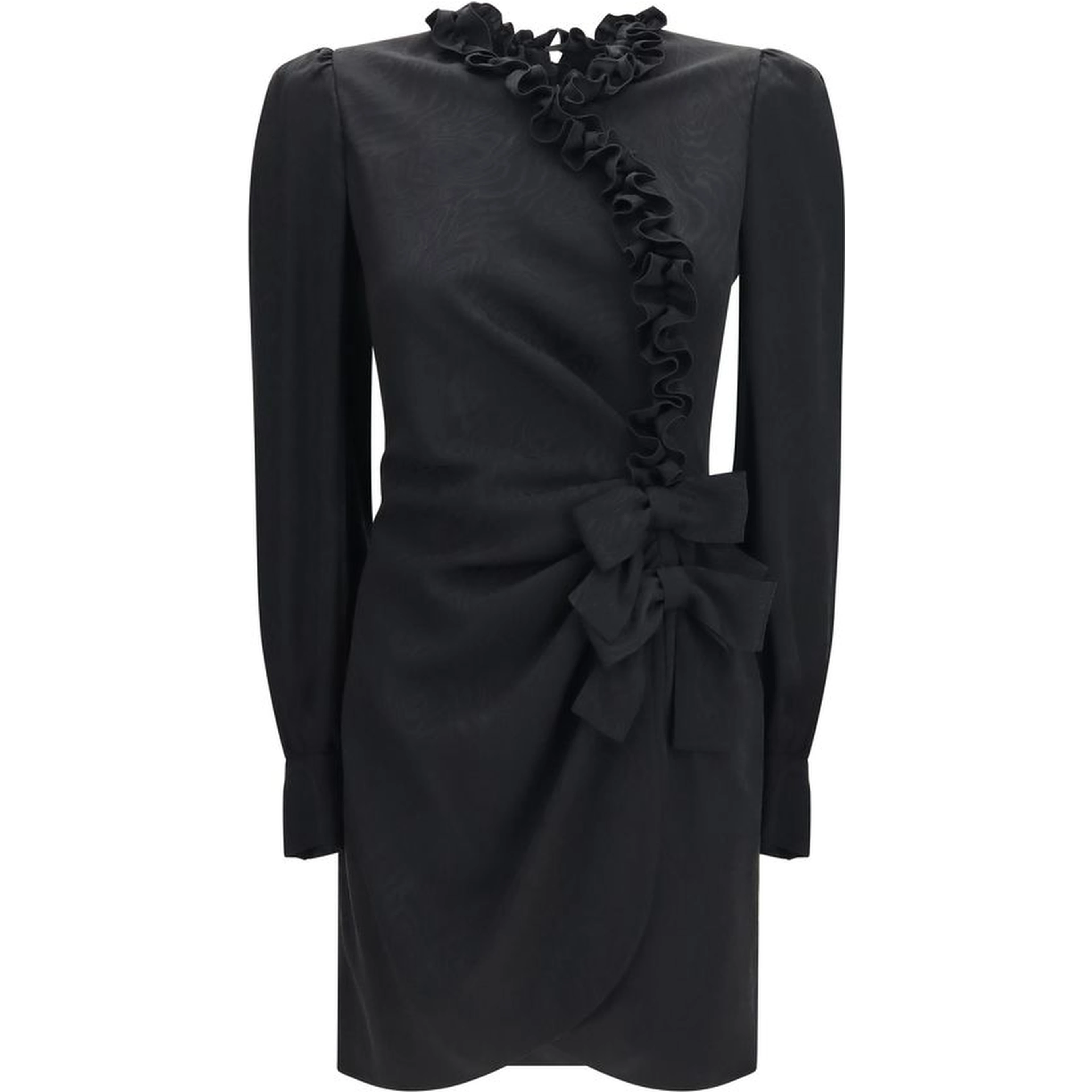 Black Silk Cocktail Dress