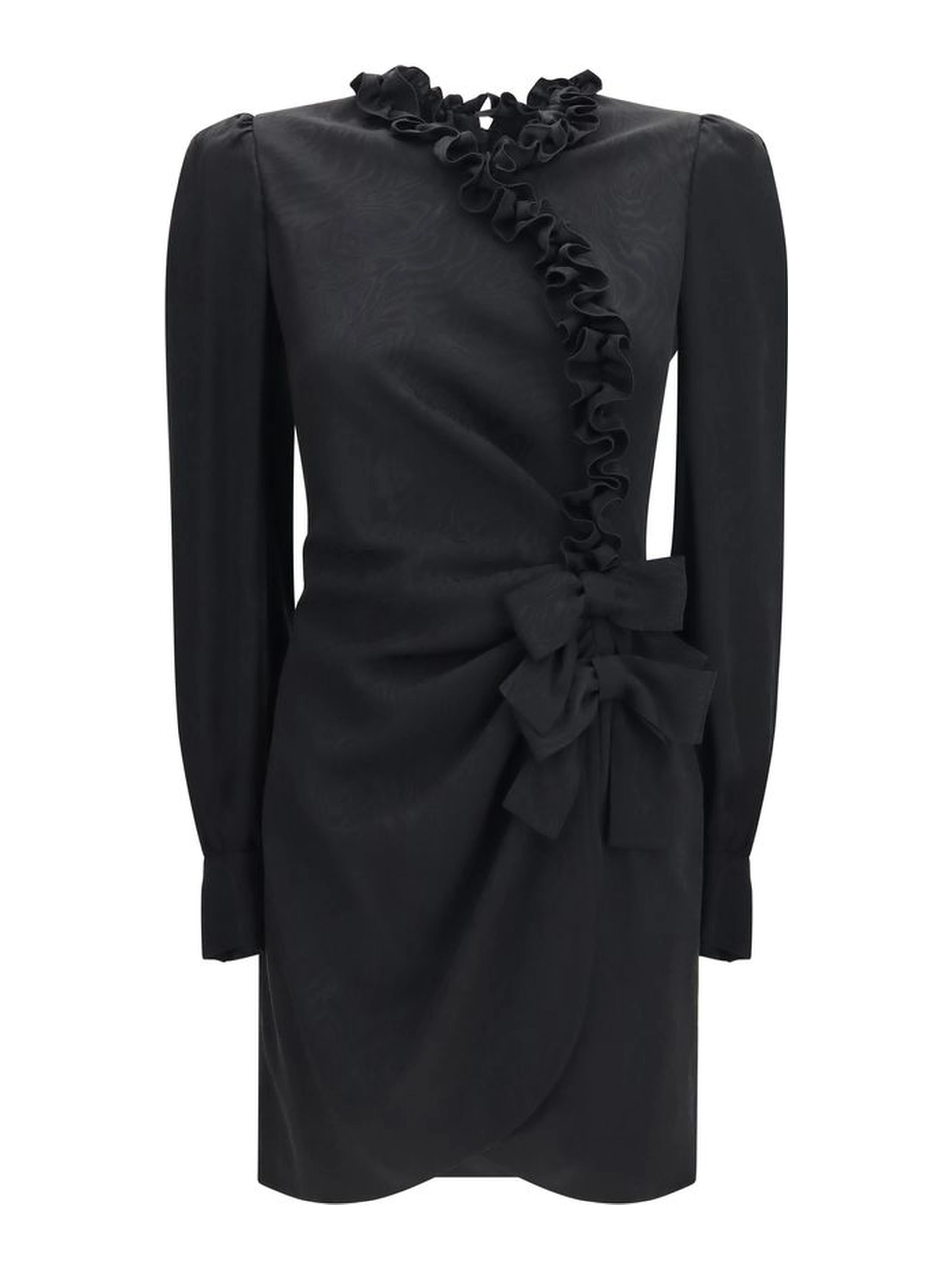 Black Silk Cocktail Dress
