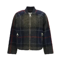 Bicolor Polyester Bomber