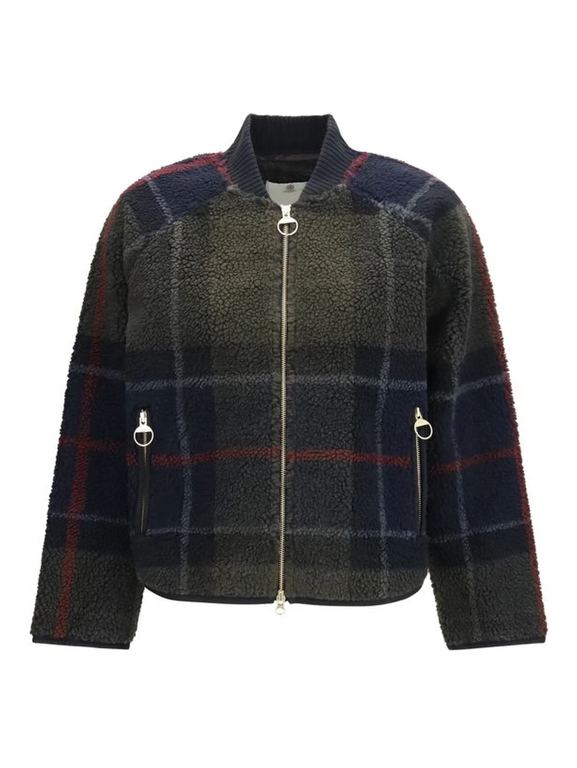 Bicolor Polyester Bomber