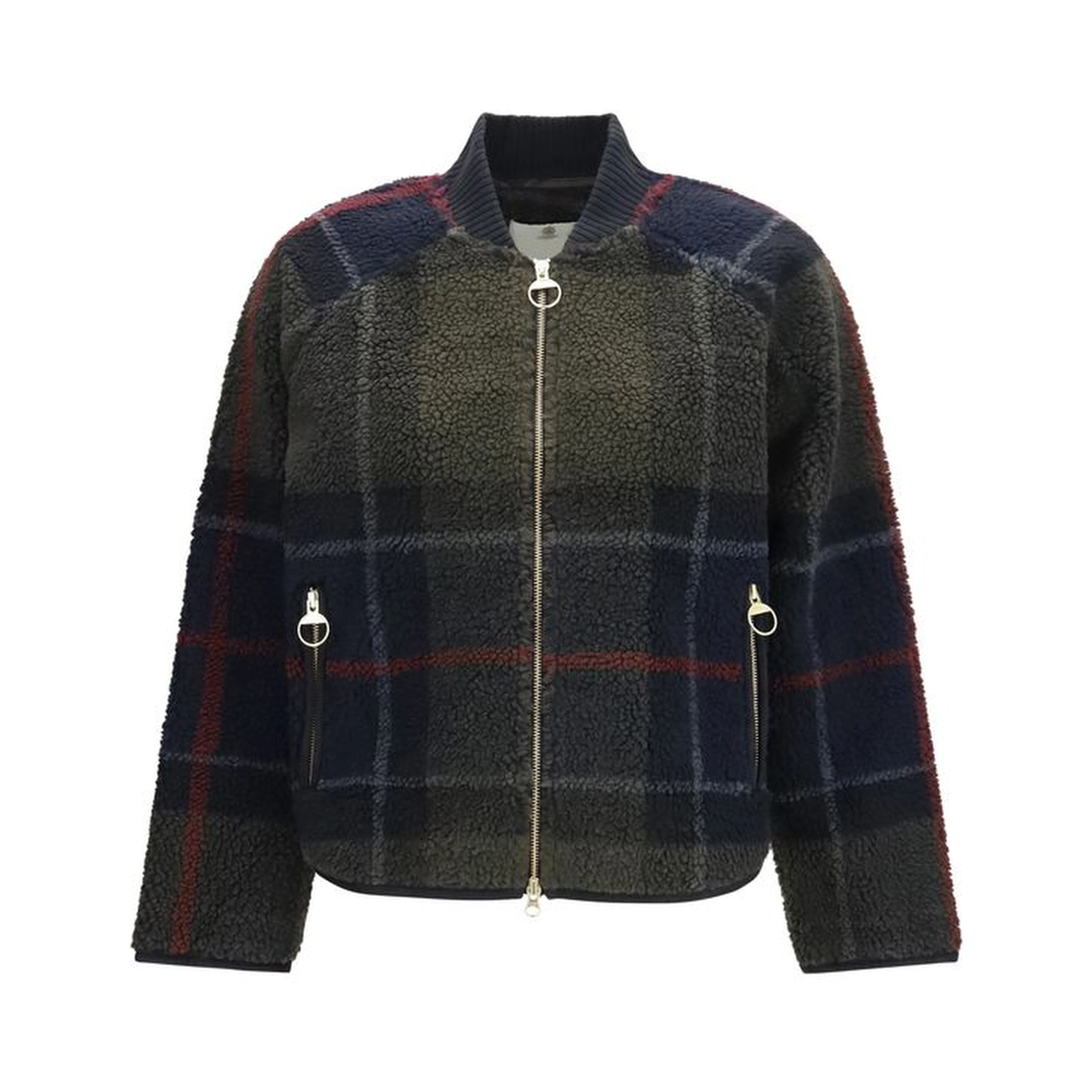 Bicolor Polyester Bomber