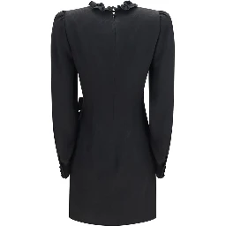 Black Silk Cocktail Dress