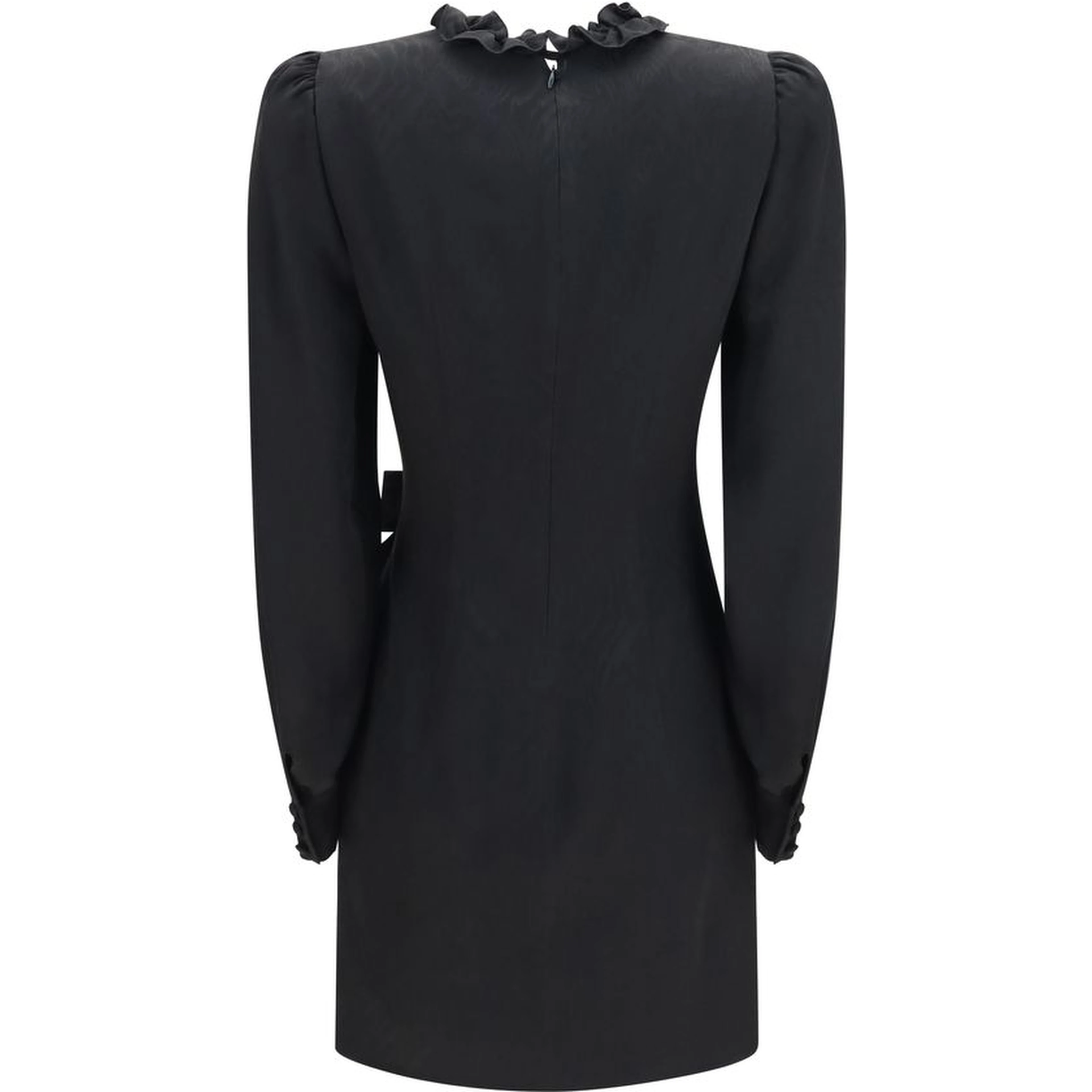 Black Silk Cocktail Dress