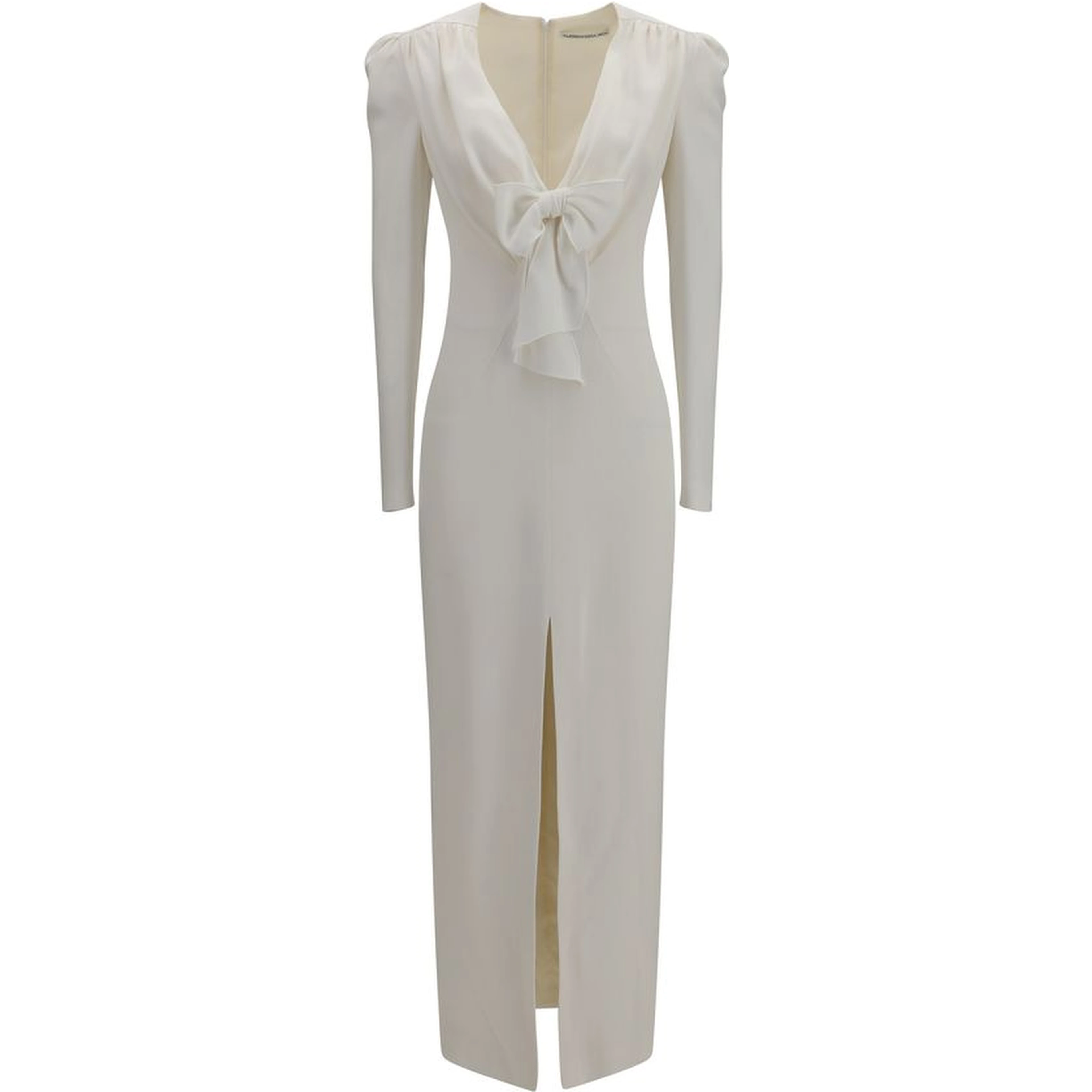 White Viscose Cocktail Dress