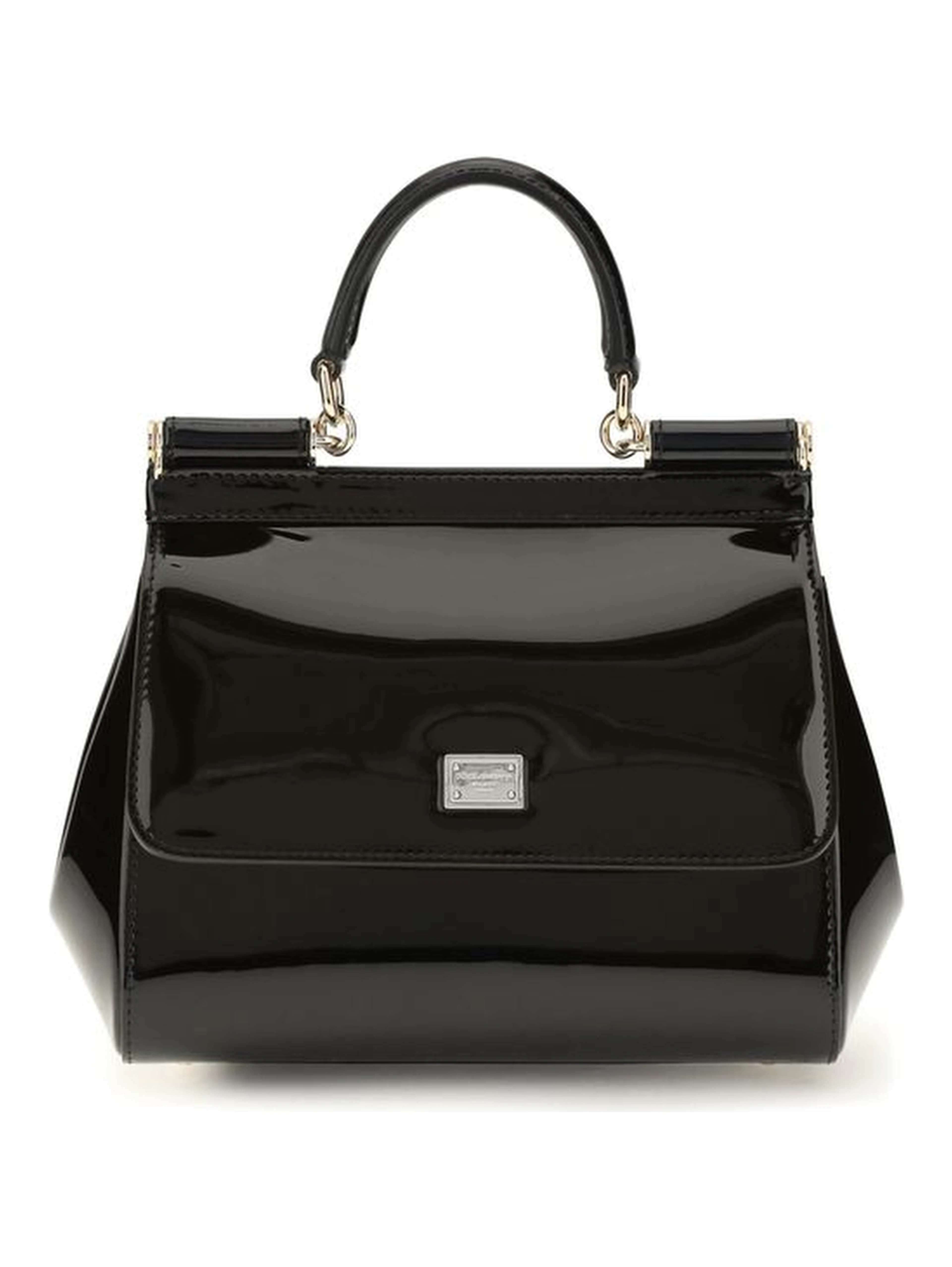 Black Calf Leather Bos Taurus Shoulder Bag