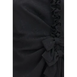 Black Silk Cocktail Dress