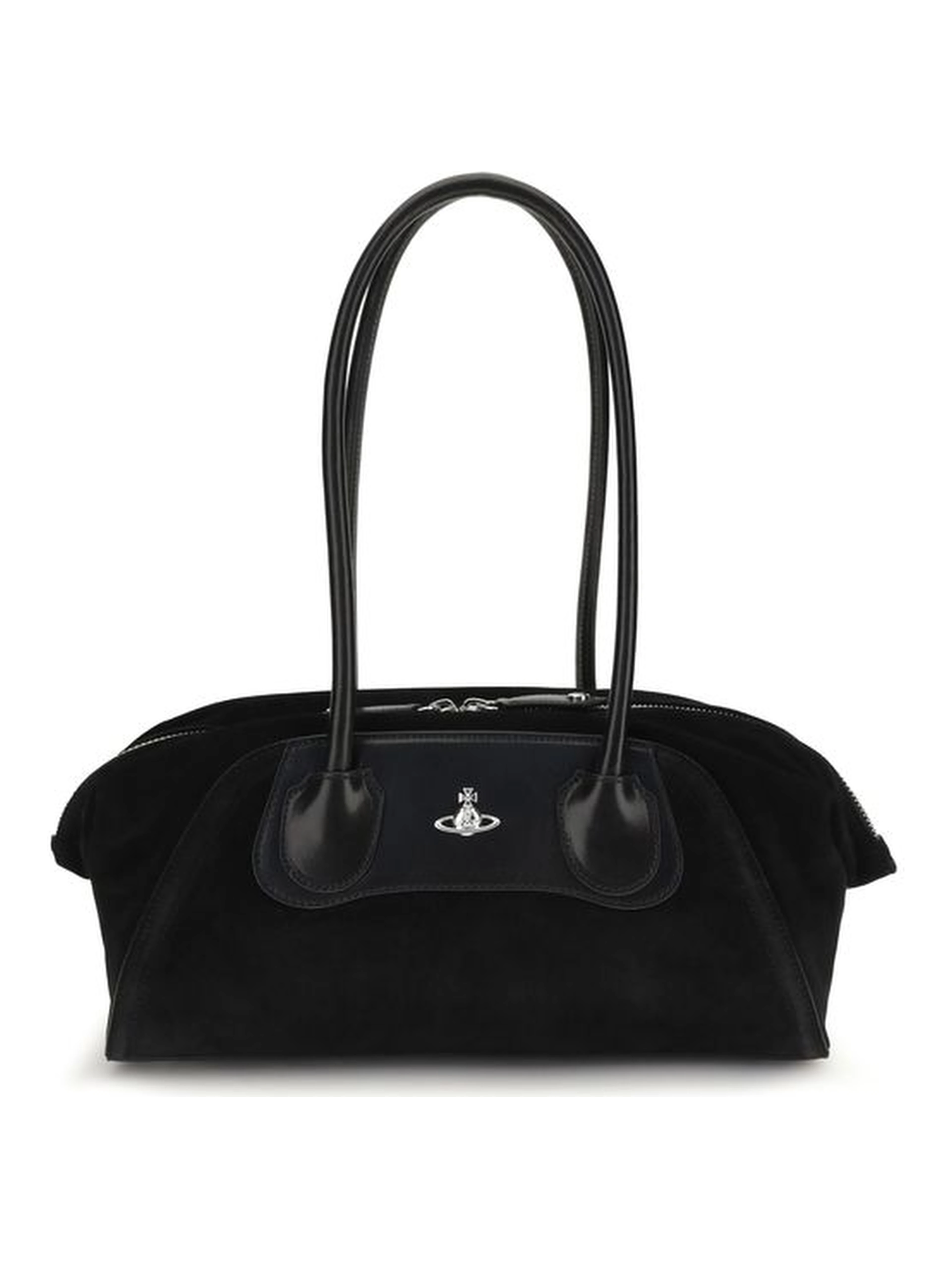 Black Calf Leather Bos Taurus Shoulder Bag