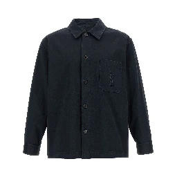 Blue Cotton Blouse