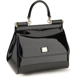 Black Calf Leather Bos Taurus Shoulder Bag