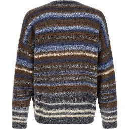 Blue Virgin Wool Cardigan