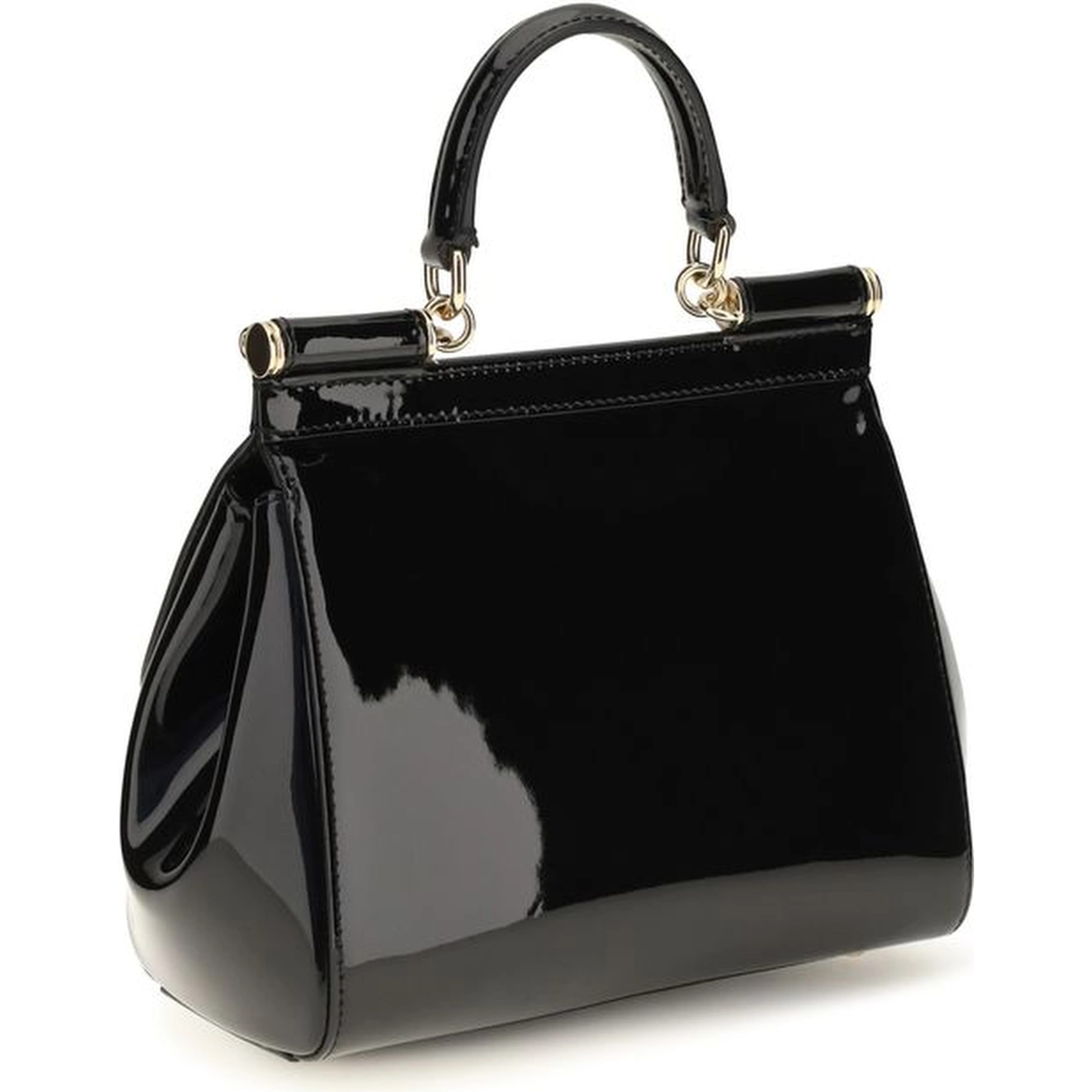 Black Calf Leather Bos Taurus Shoulder Bag