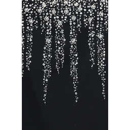 Black Wool Oves Aries Cocktail Dress