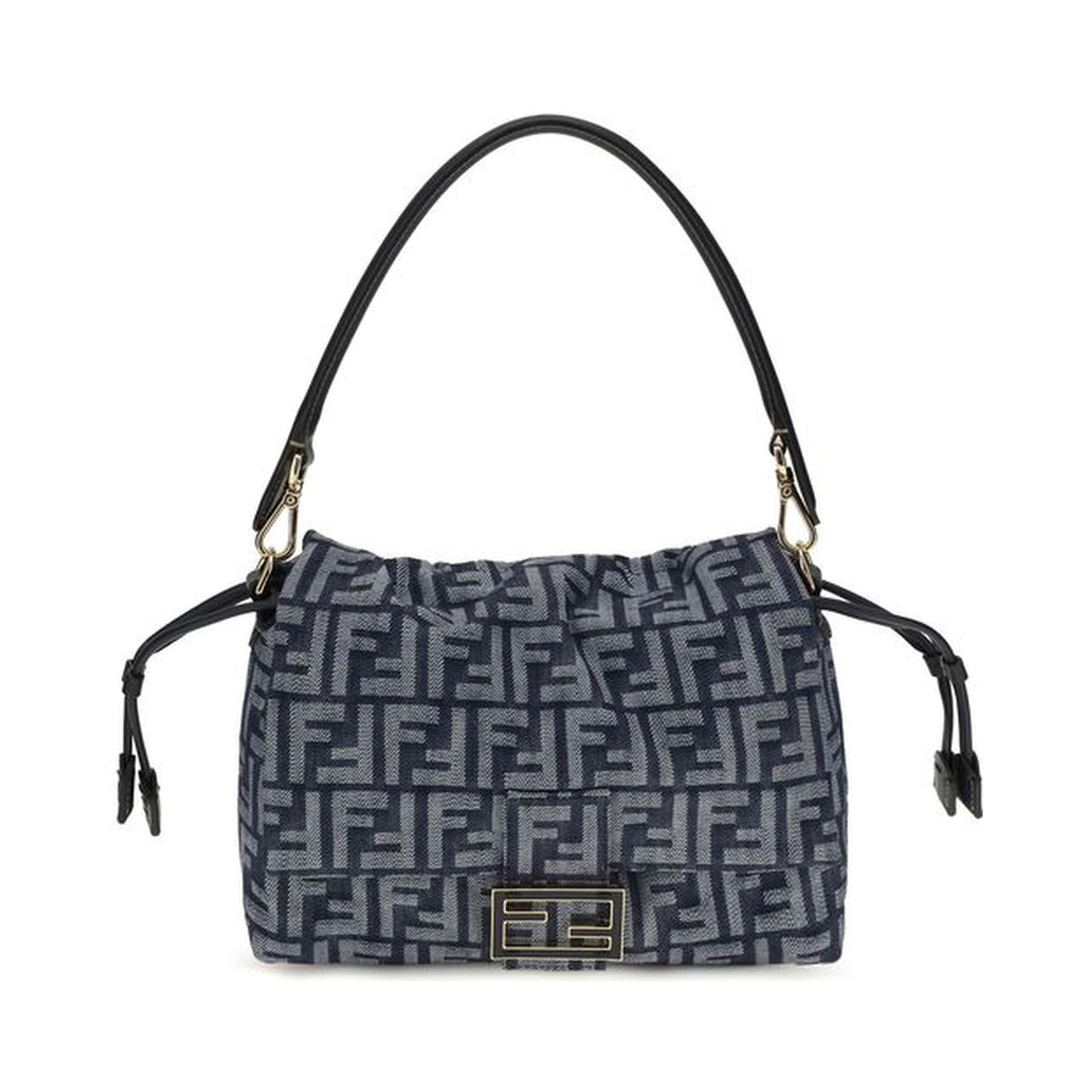 Blue Cotton Shoulder Bag