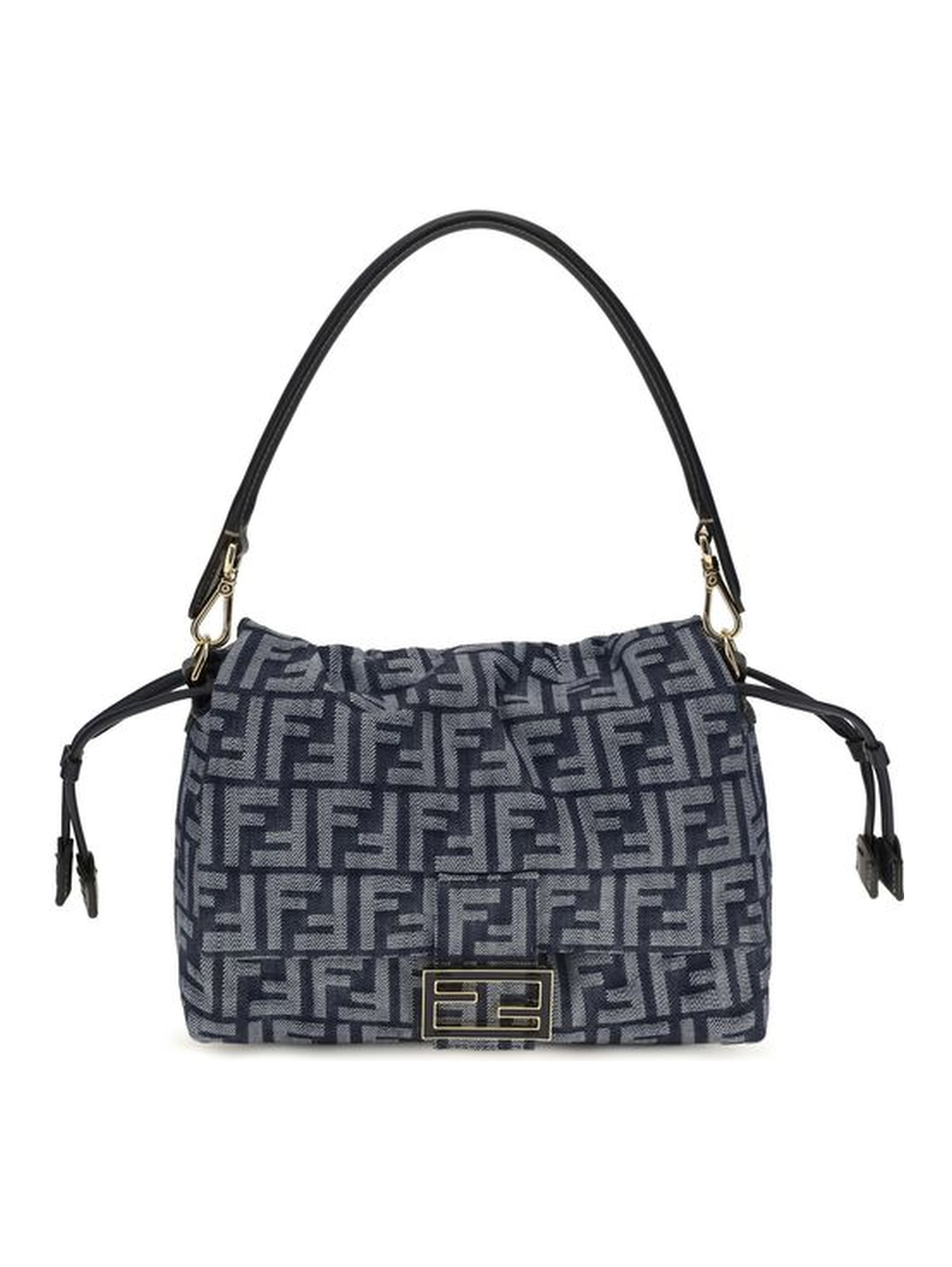 Blue Cotton Shoulder Bag