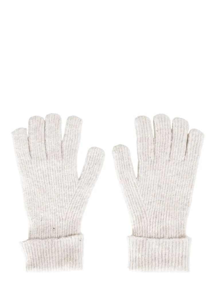 Gray Recycled Polyester Gloves
