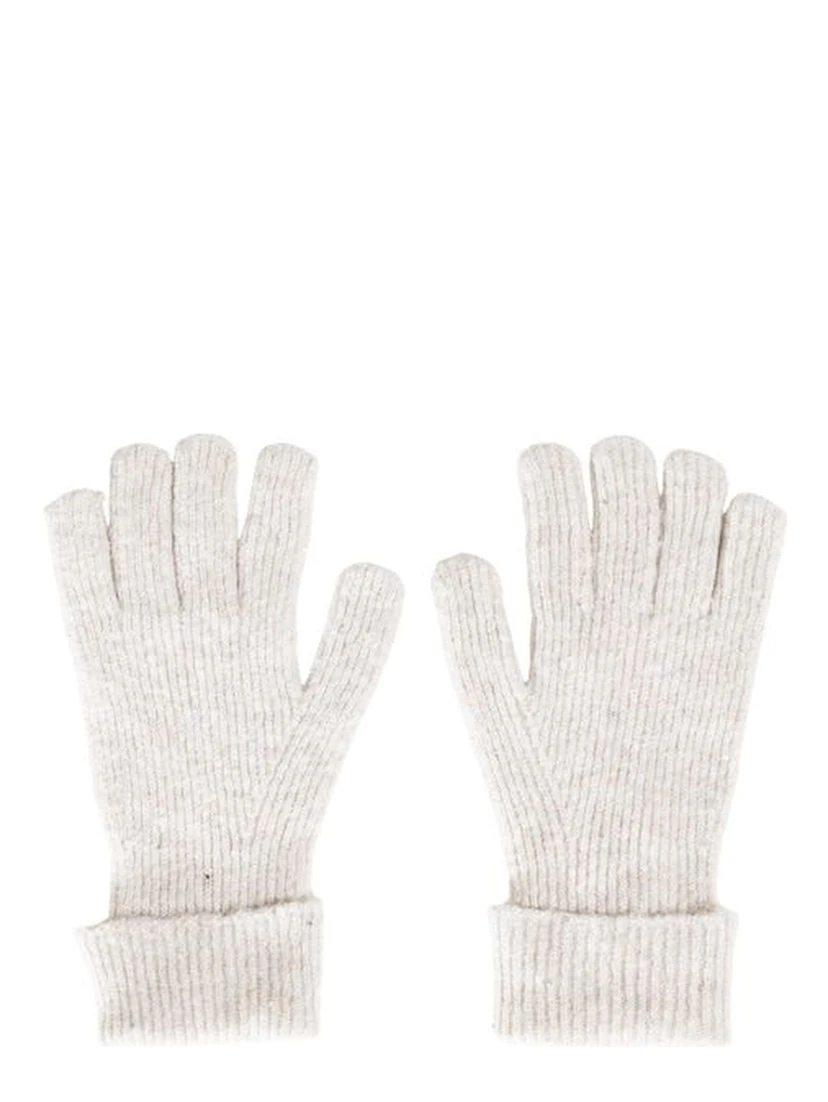 Gray Recycled Polyester Gloves
