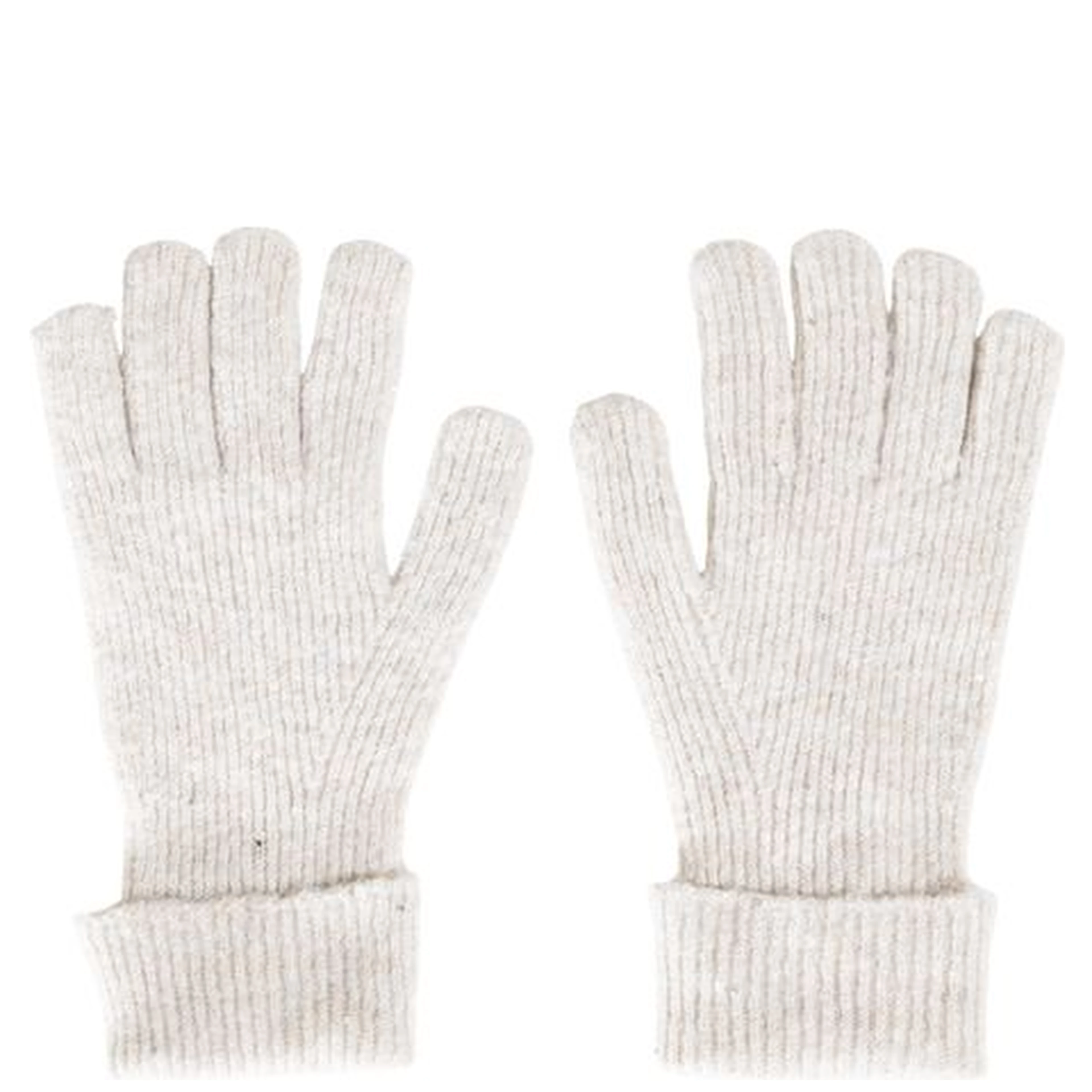 Gray Recycled Polyester Gloves