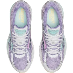 Bicolor Synthetic Athletic Sneakers