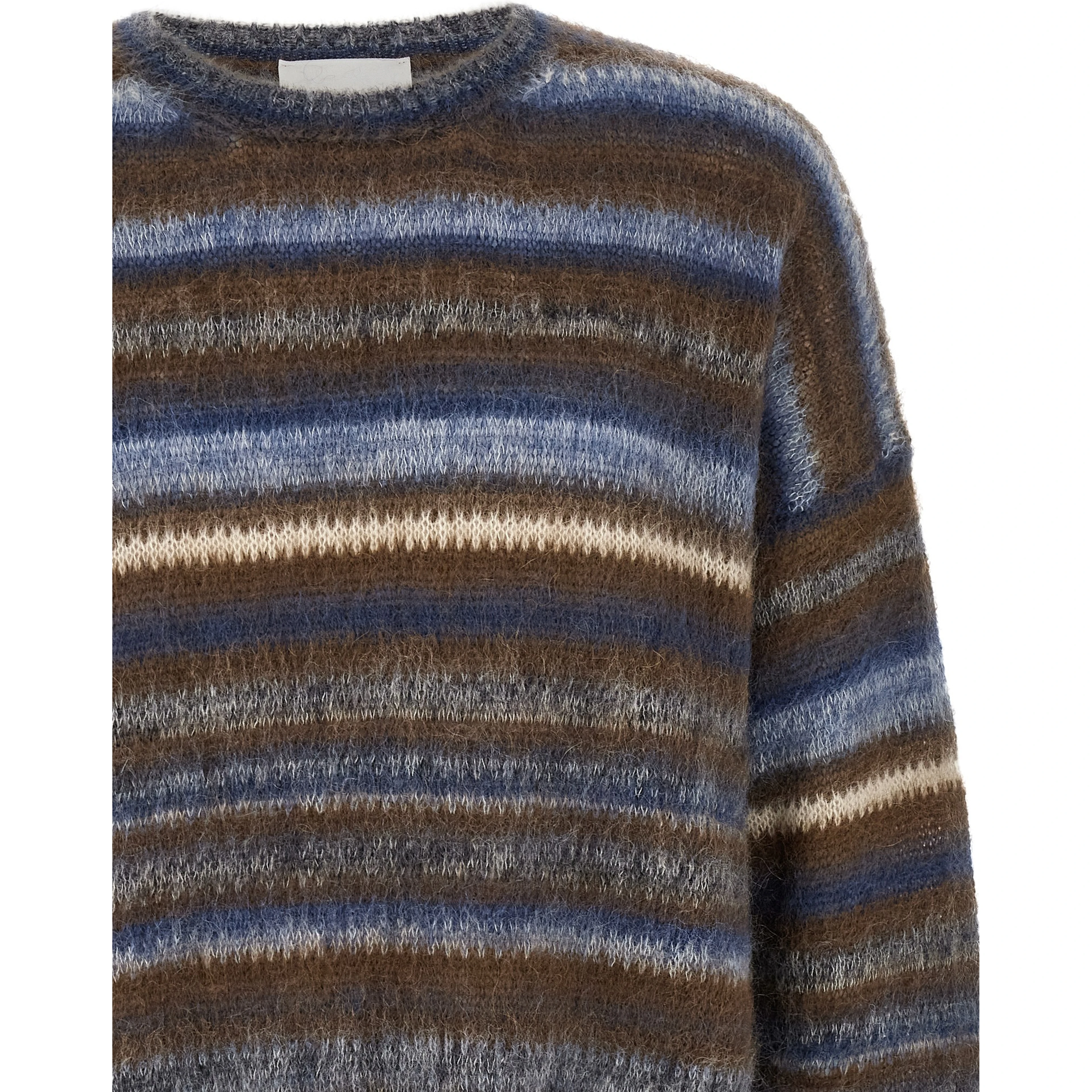Blue Virgin Wool Cardigan