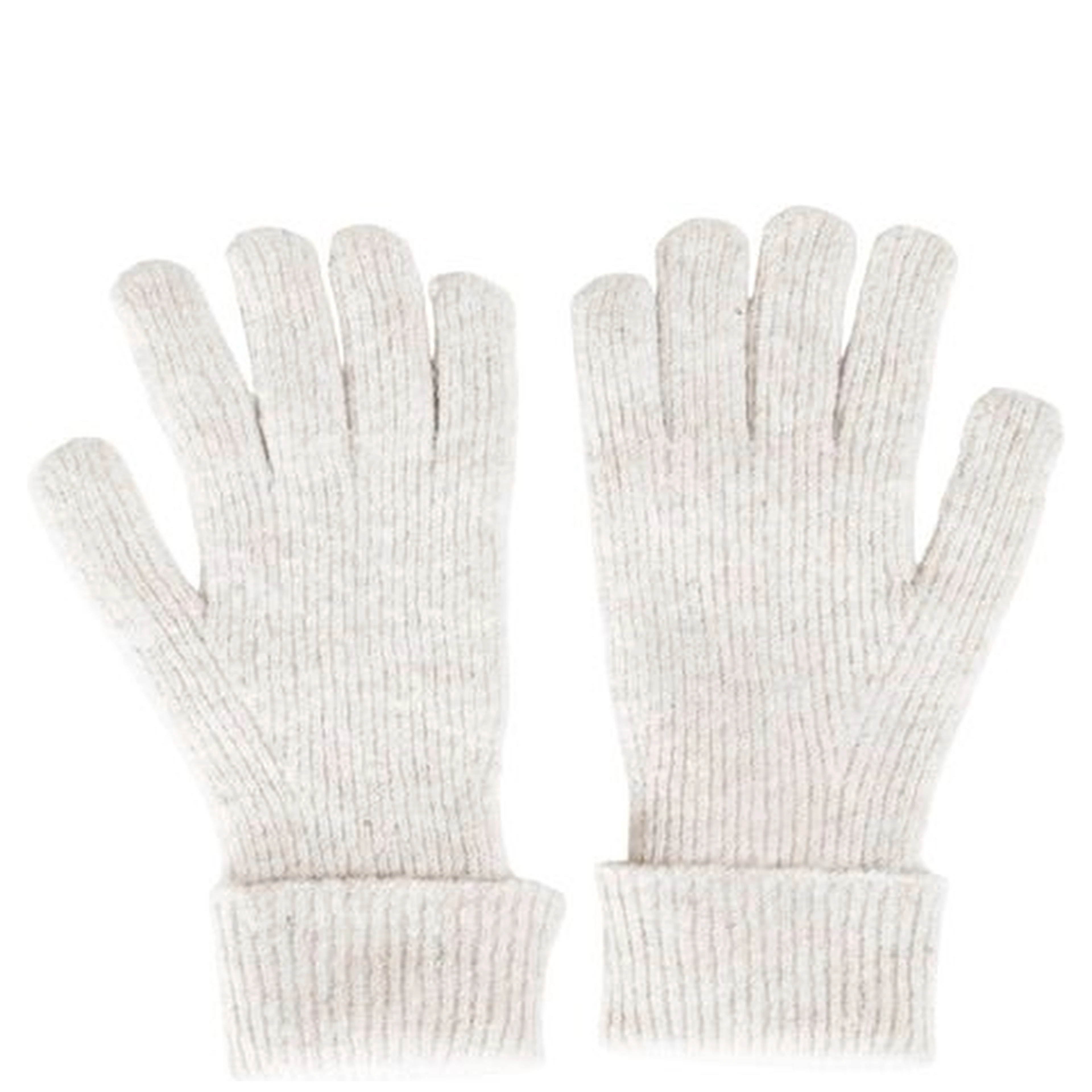 Gray Recycled Polyester Gloves