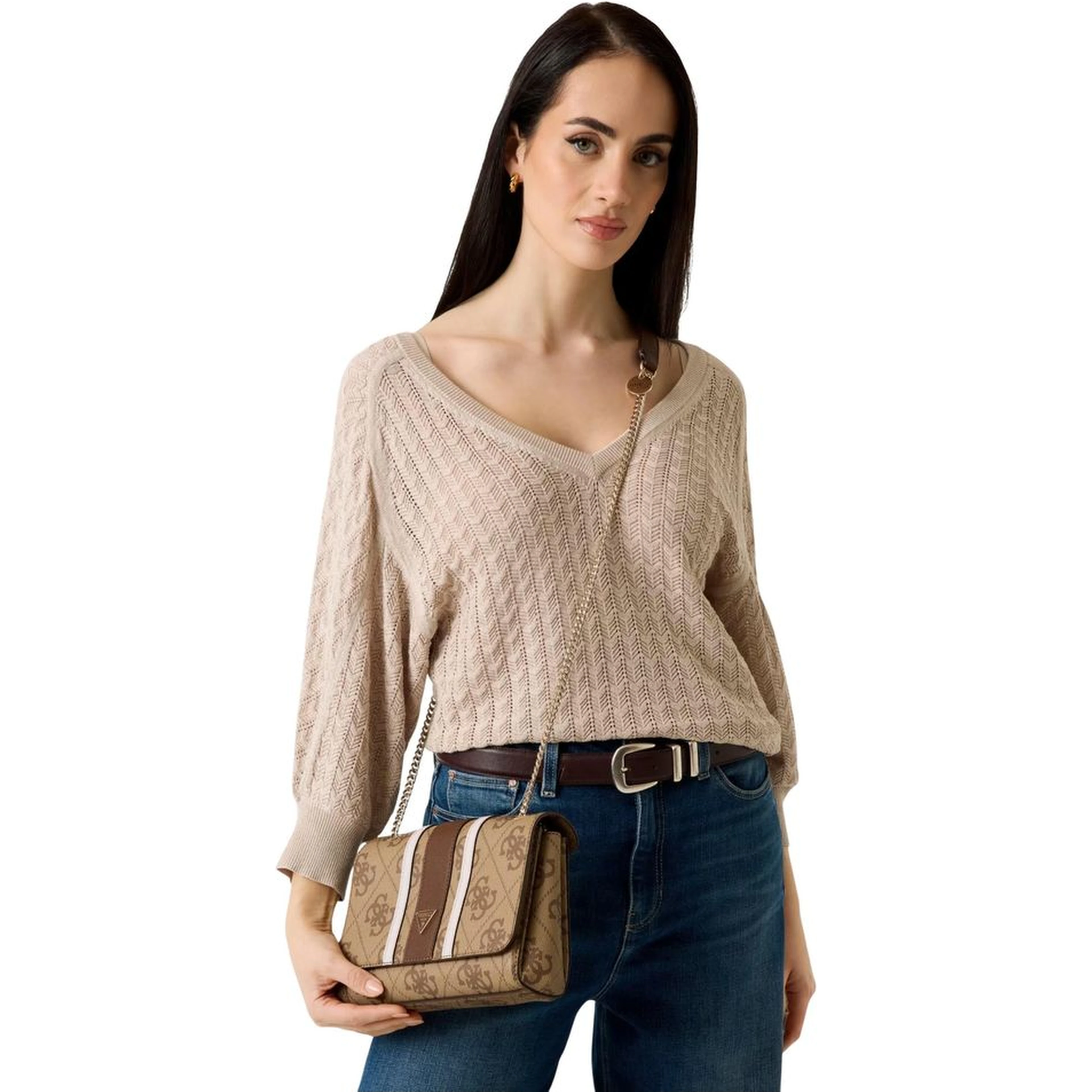 Bicolor Polyethylene Handbag