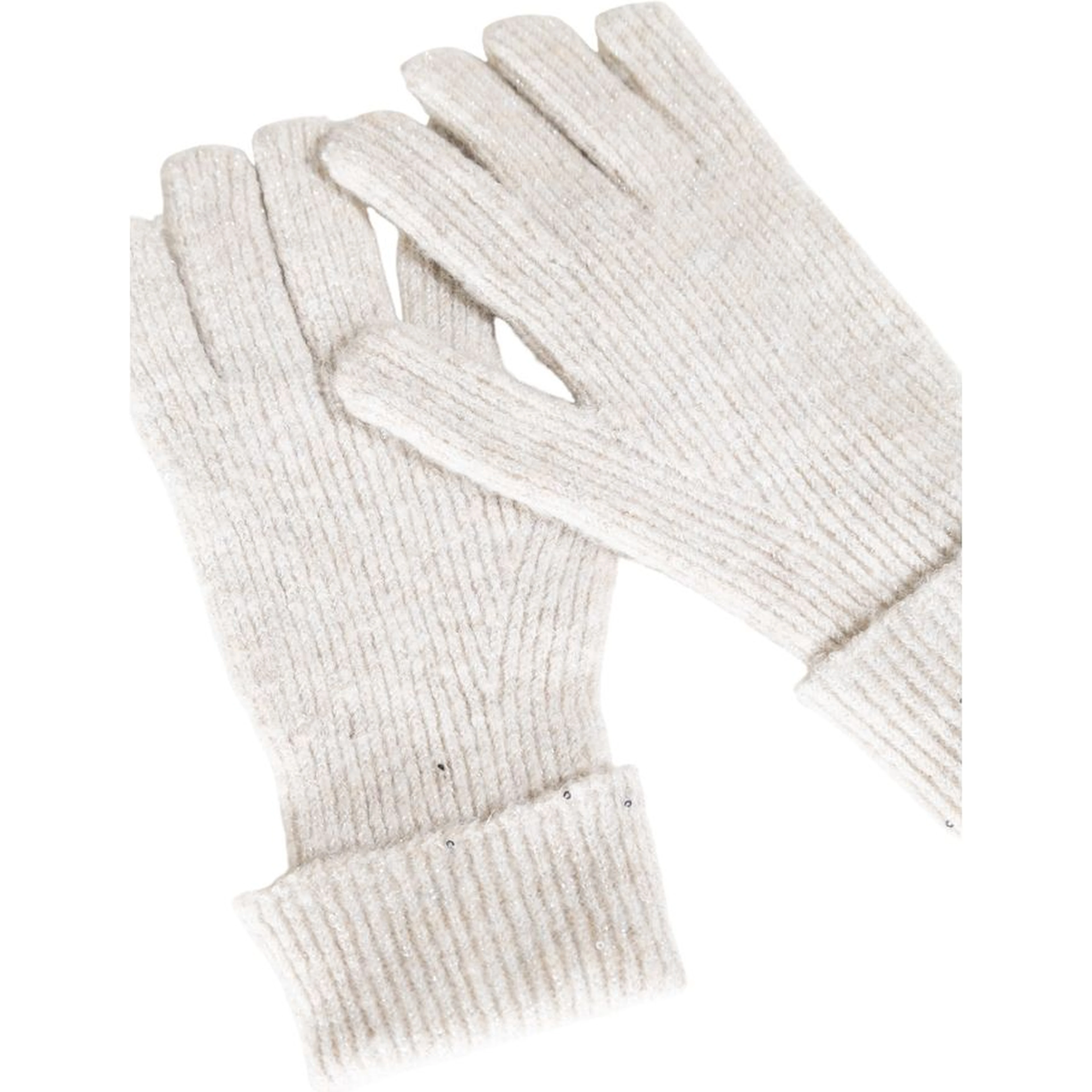Gray Recycled Polyester Gloves