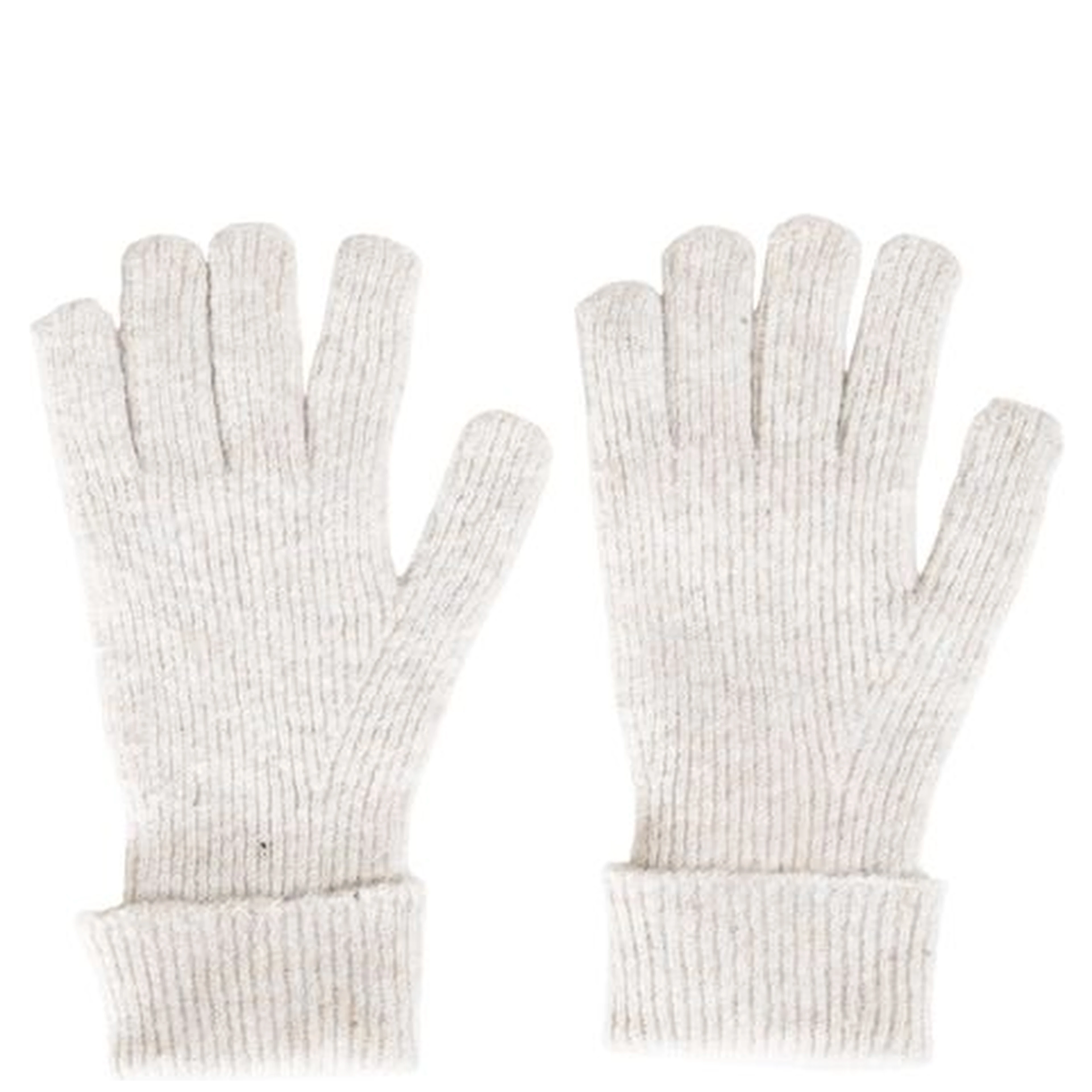 Gray Recycled Polyester Gloves