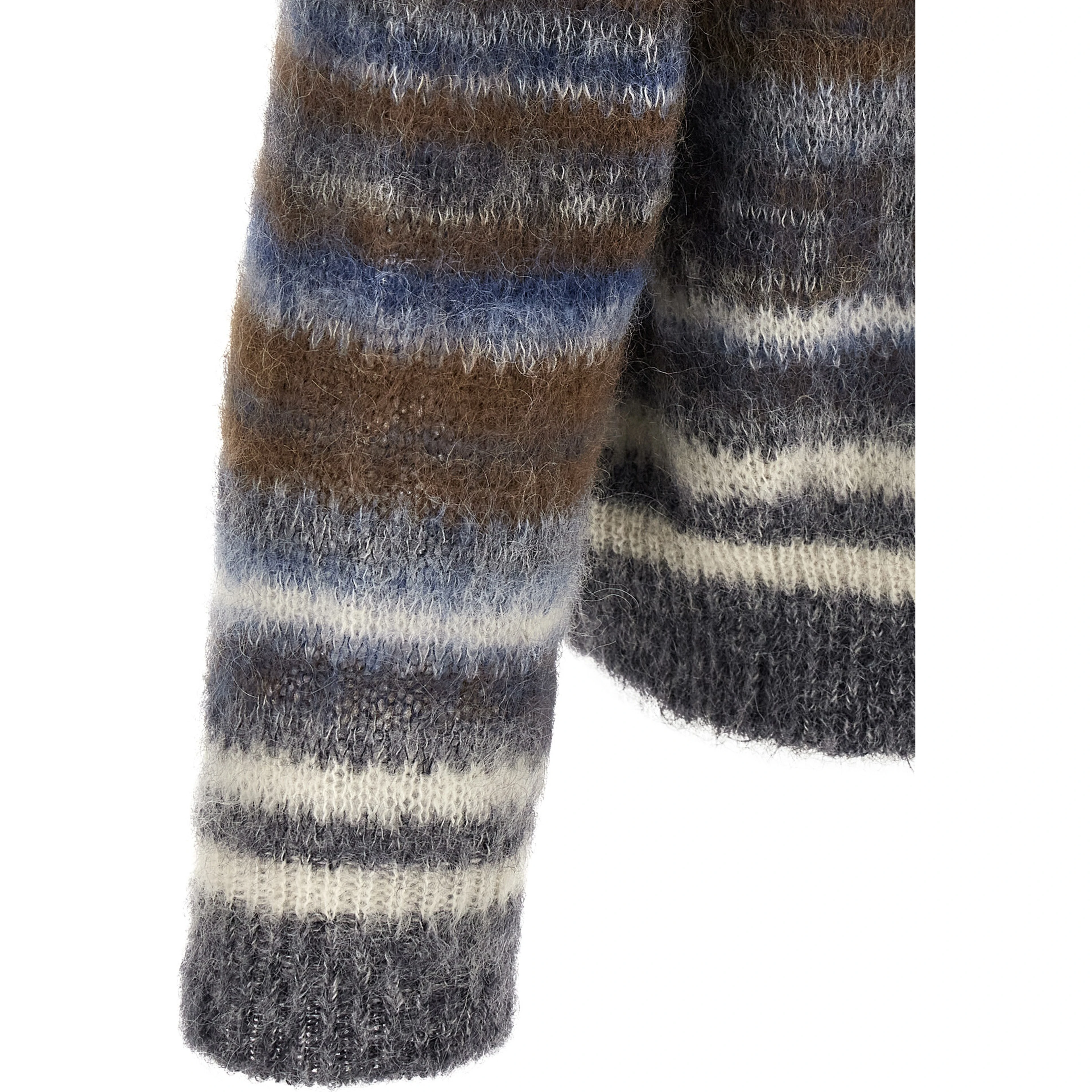 Blue Virgin Wool Cardigan